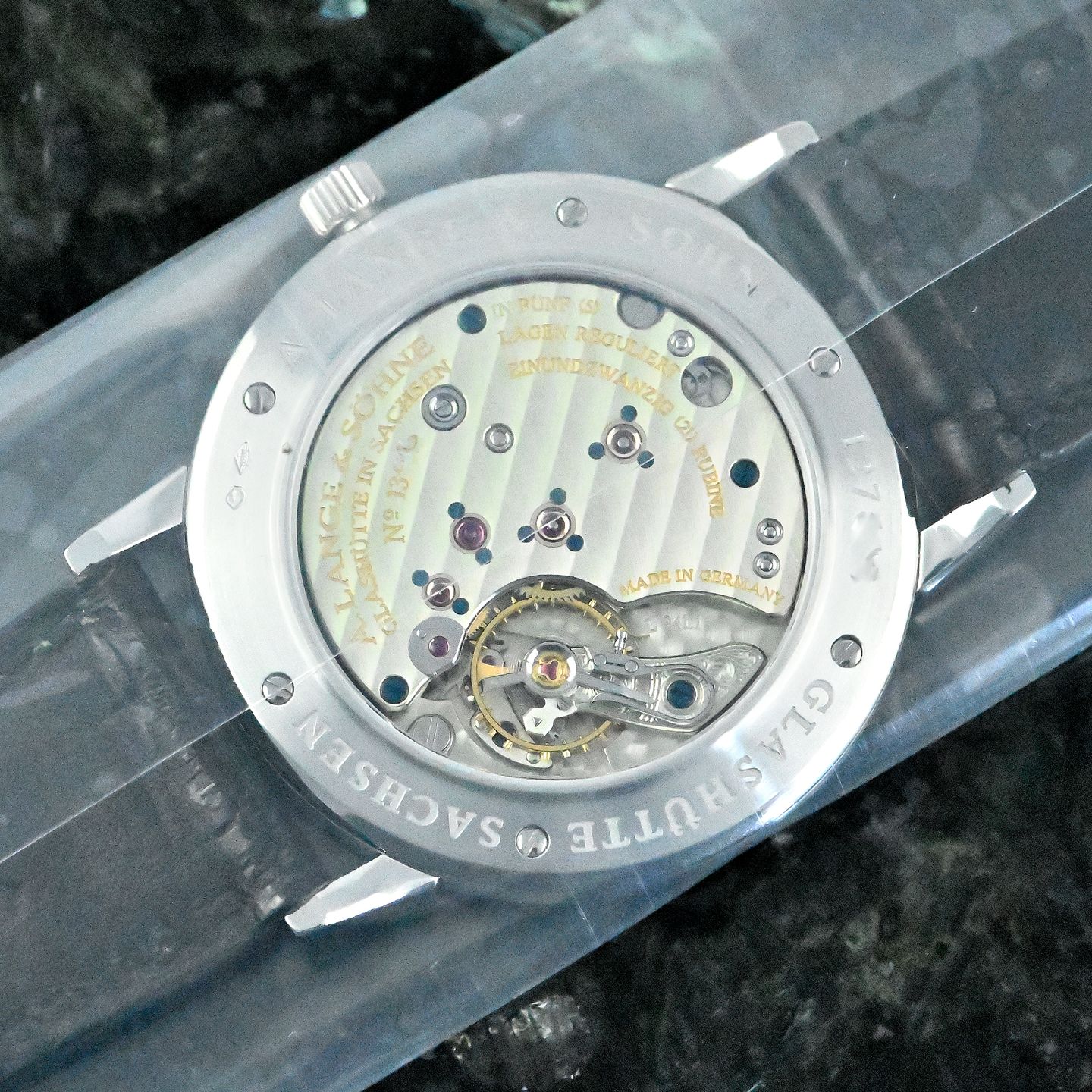 A. Lange & Söhne 1815 206.025 (2000) - Silver dial 36 mm Platinum case (4/8)