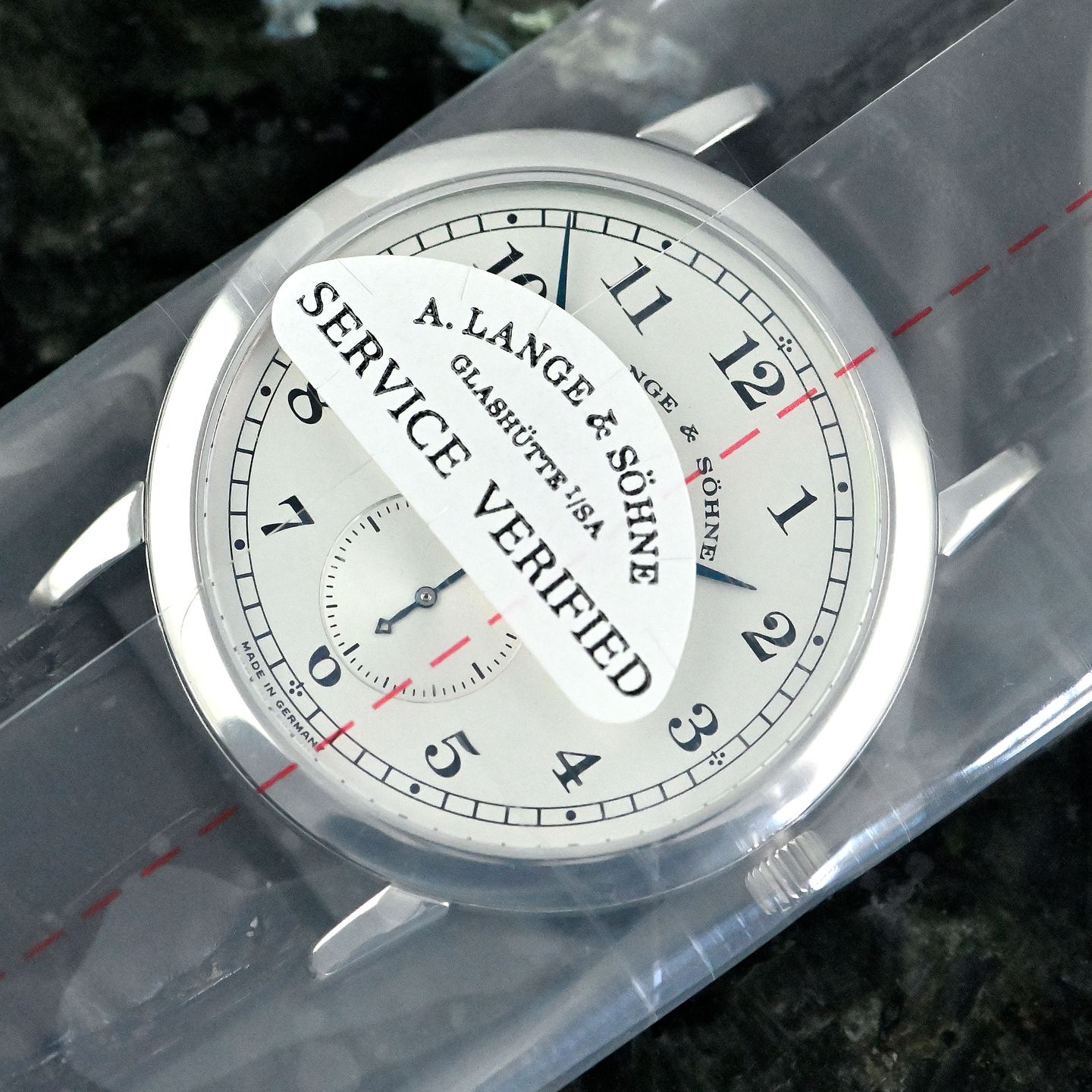A. Lange & Söhne 1815 206.025 (2000) - Silver dial 36 mm Platinum case (1/8)