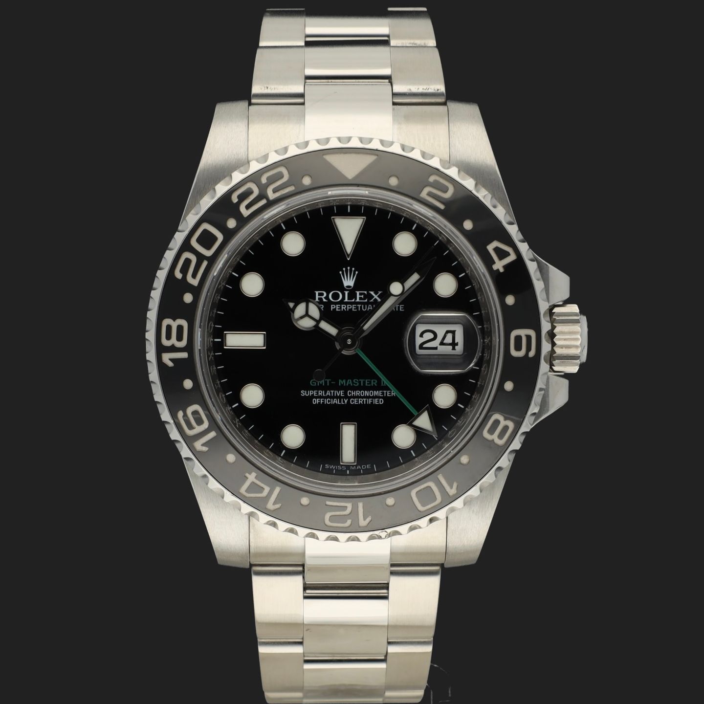 Rolex GMT-Master II 116710LN (2008) - 40mm Staal (3/8)