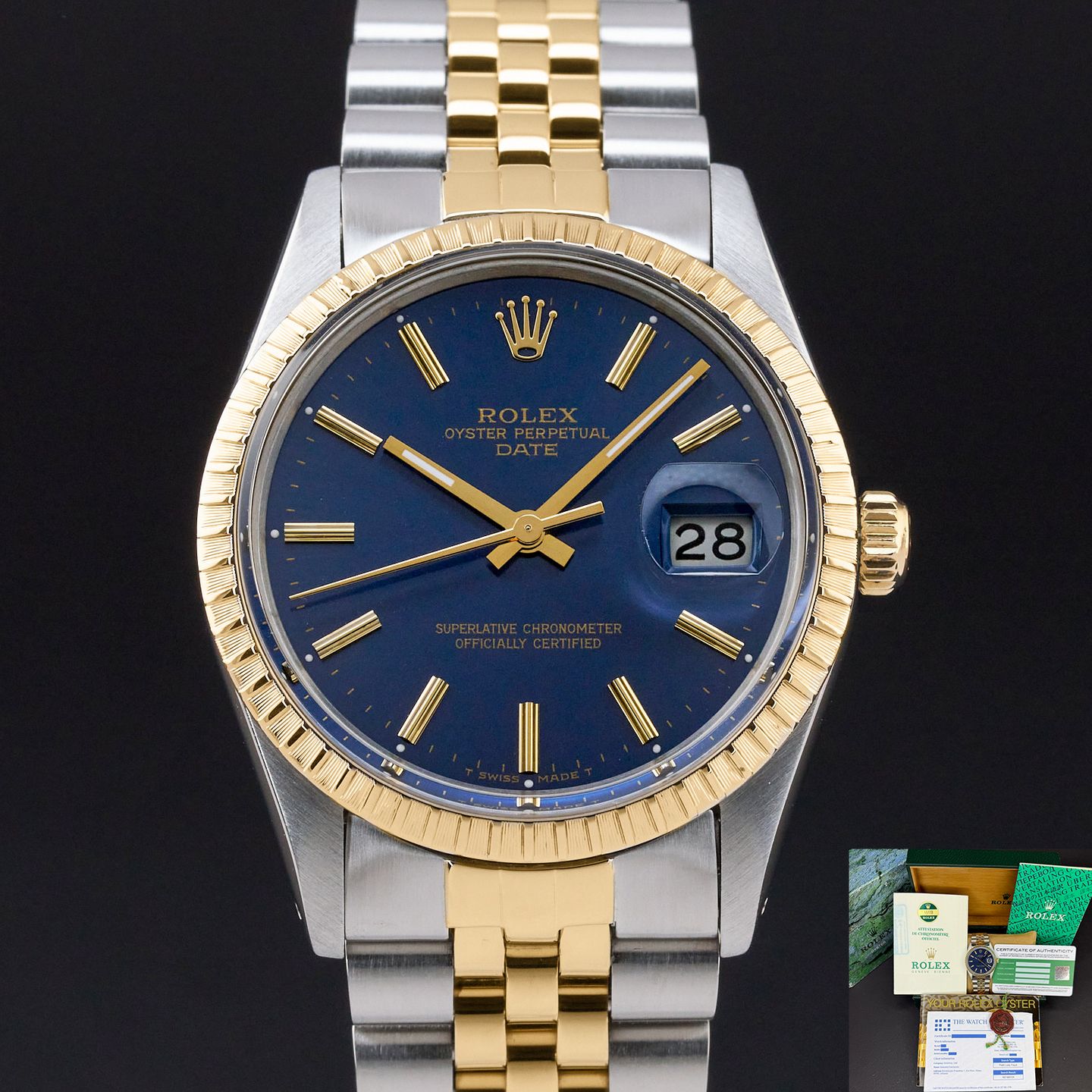 Rolex Oyster Perpetual Date 15053 - (1/8)