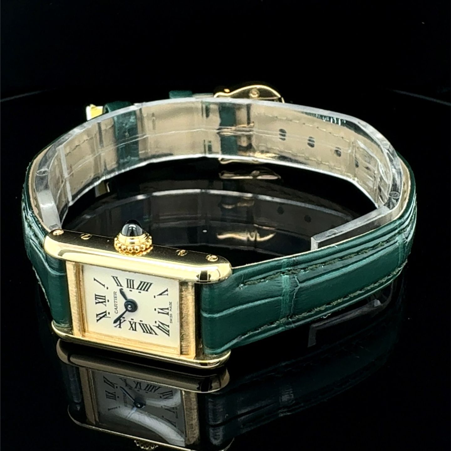 Cartier Tank Louis Cartier 828001 (1992) - 15mm Geelgoud (5/8)