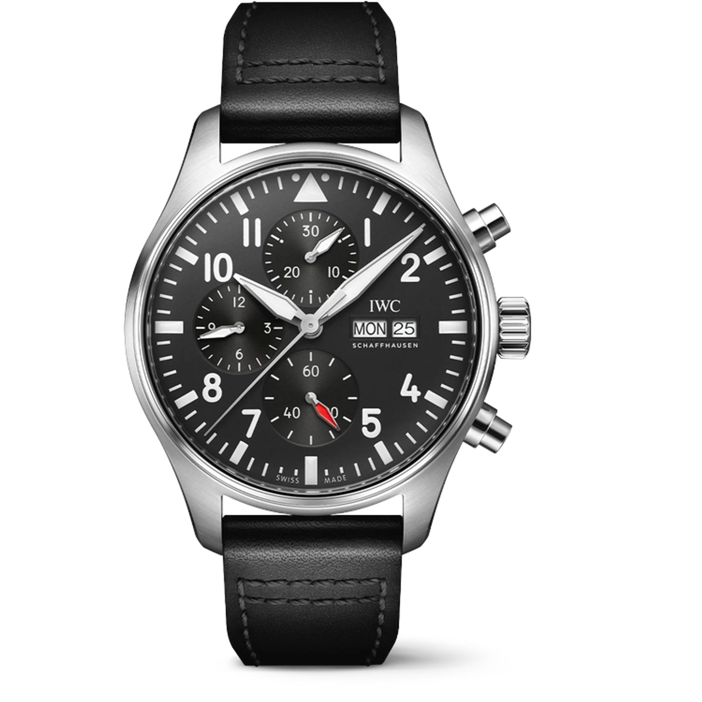 IWC Pilot Chronograph IW378001 (2025) - Black dial 43 mm Steel case (1/1)