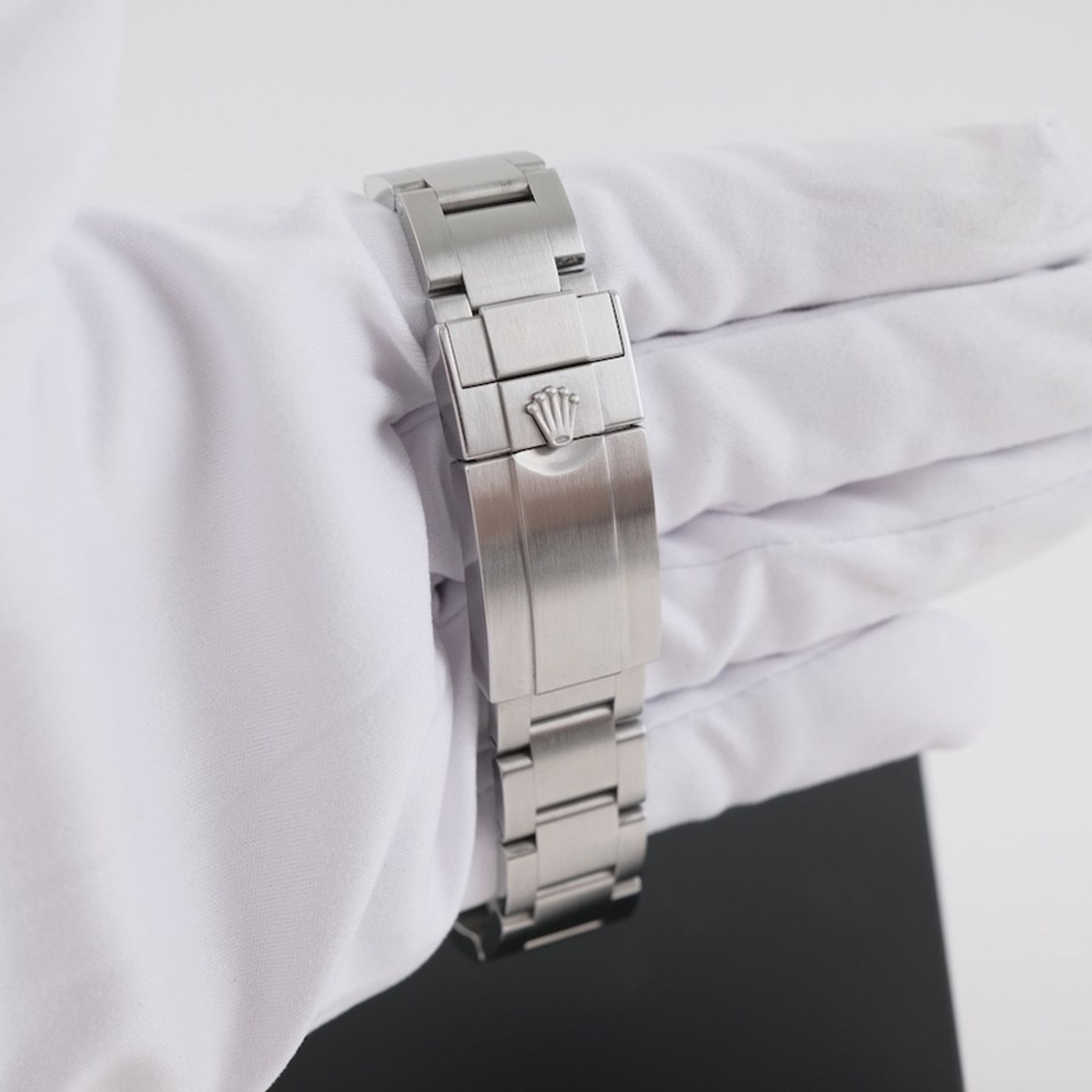 Rolex Explorer 214270 (2017) - Zwart wijzerplaat 39mm Staal (8/8)