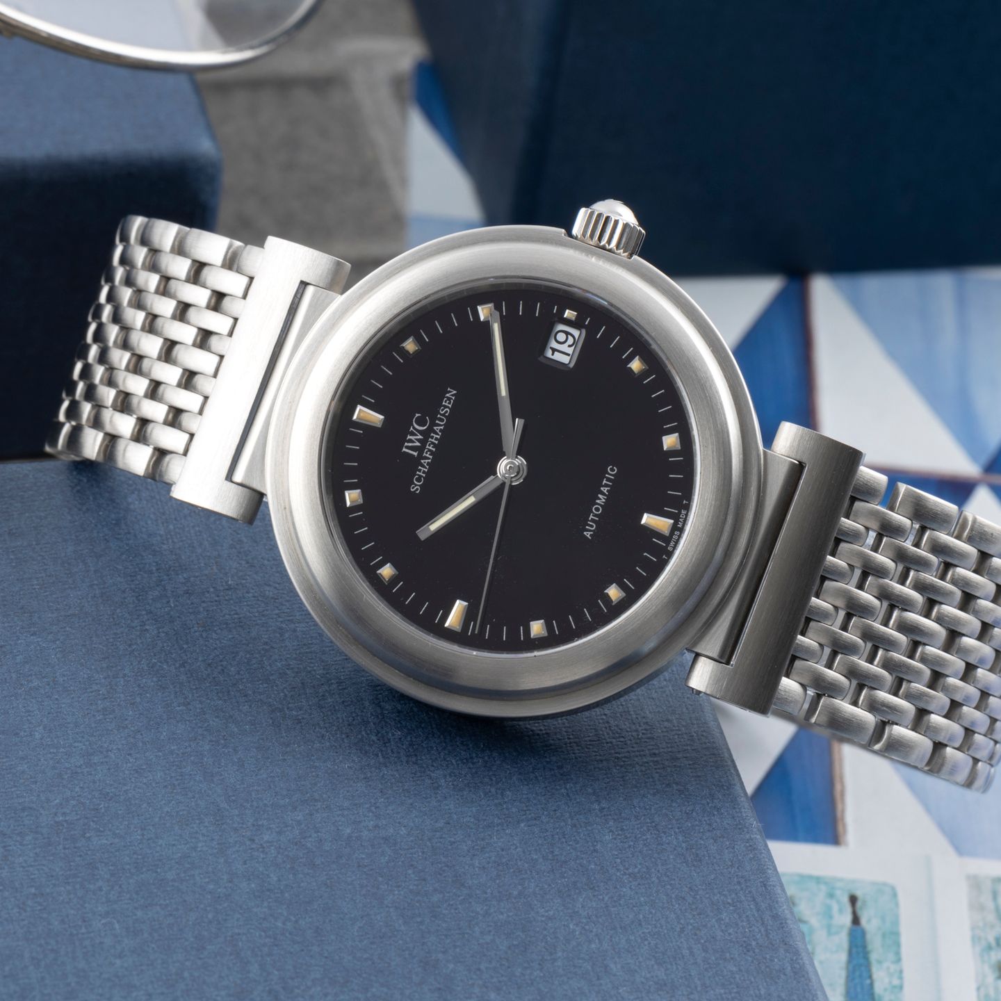 IWC Da Vinci IW352805 (Unknown (random serial)) - Black dial 37 mm Steel case (2/8)