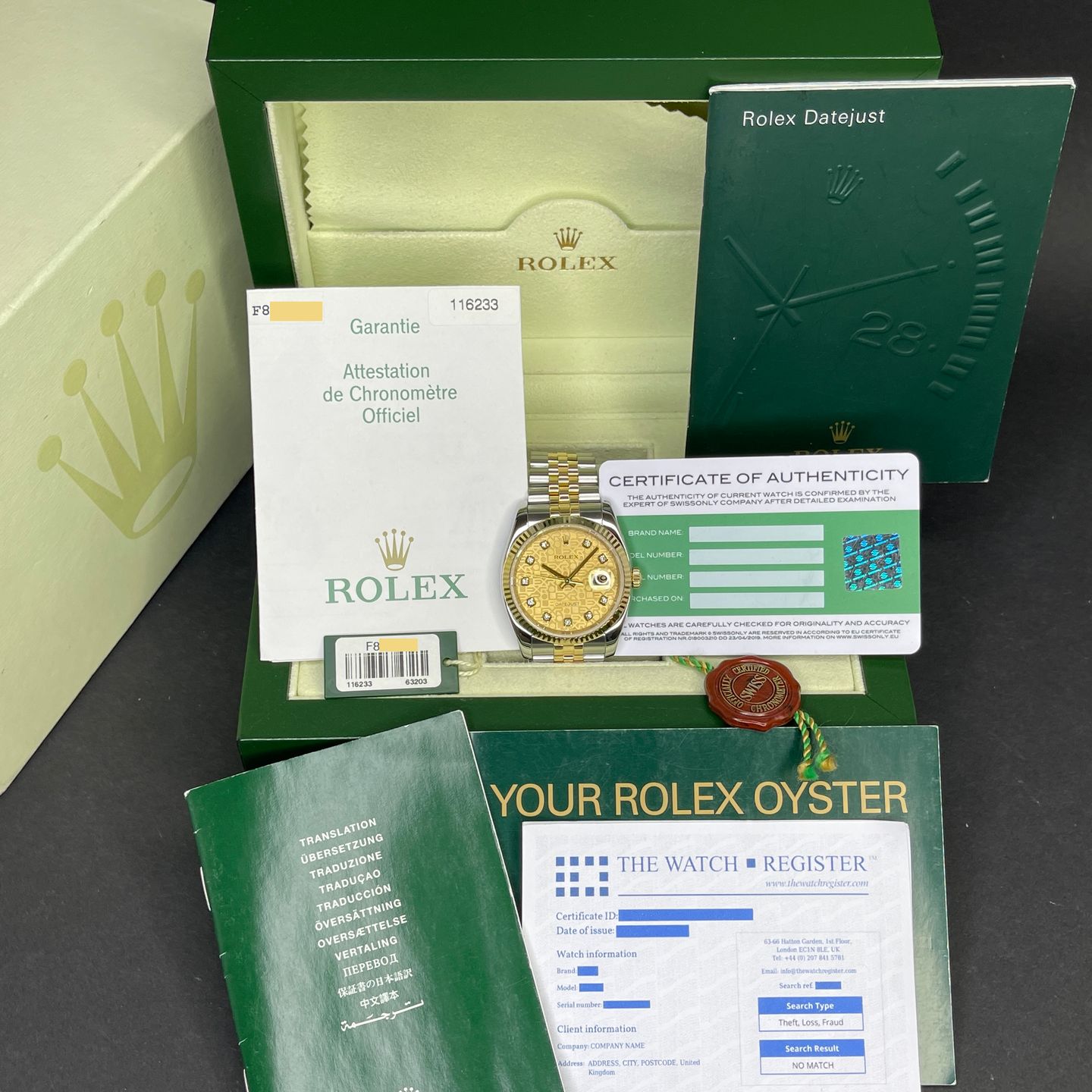 Rolex Datejust 36 116233 - (2/8)