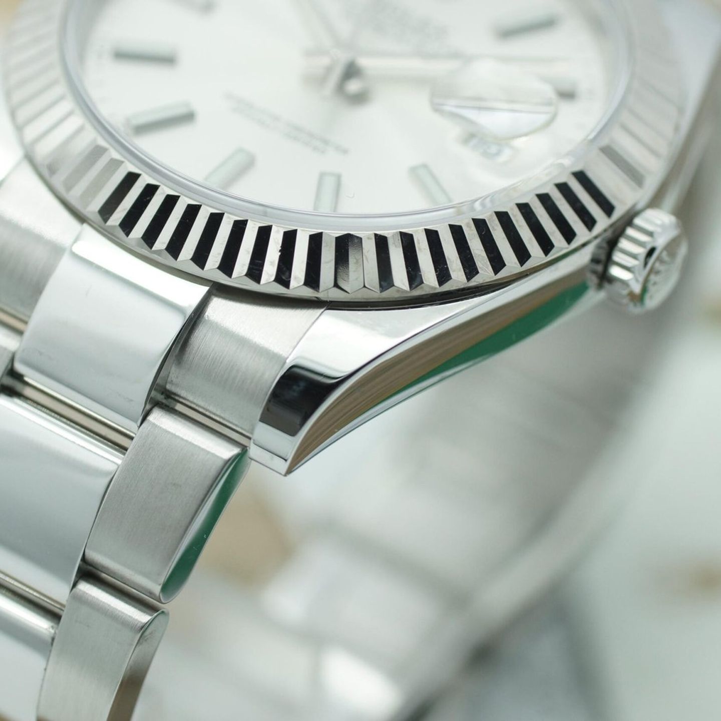 Rolex Datejust 41 126334 (2018) - Zilver wijzerplaat 41mm Staal (7/8)