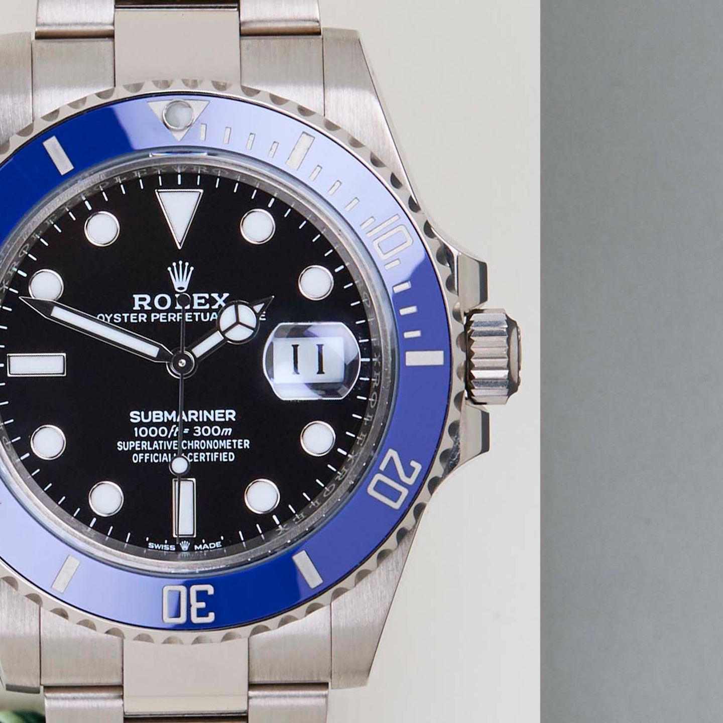 Rolex Submariner Date 126619LB (2024) - Black dial 41 mm White Gold case (5/8)