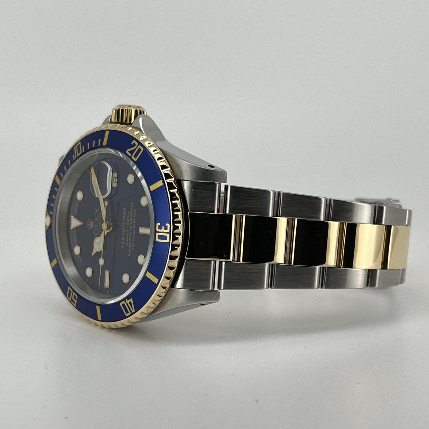 Rolex Submariner Date 16613 (2002) - 40 mm Gold/Steel case (5/8)