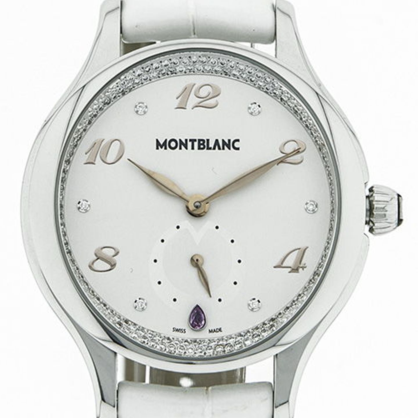 Montblanc Princess Grace De Monaco 106499 (2023) - White dial 34 mm Steel case (1/4)