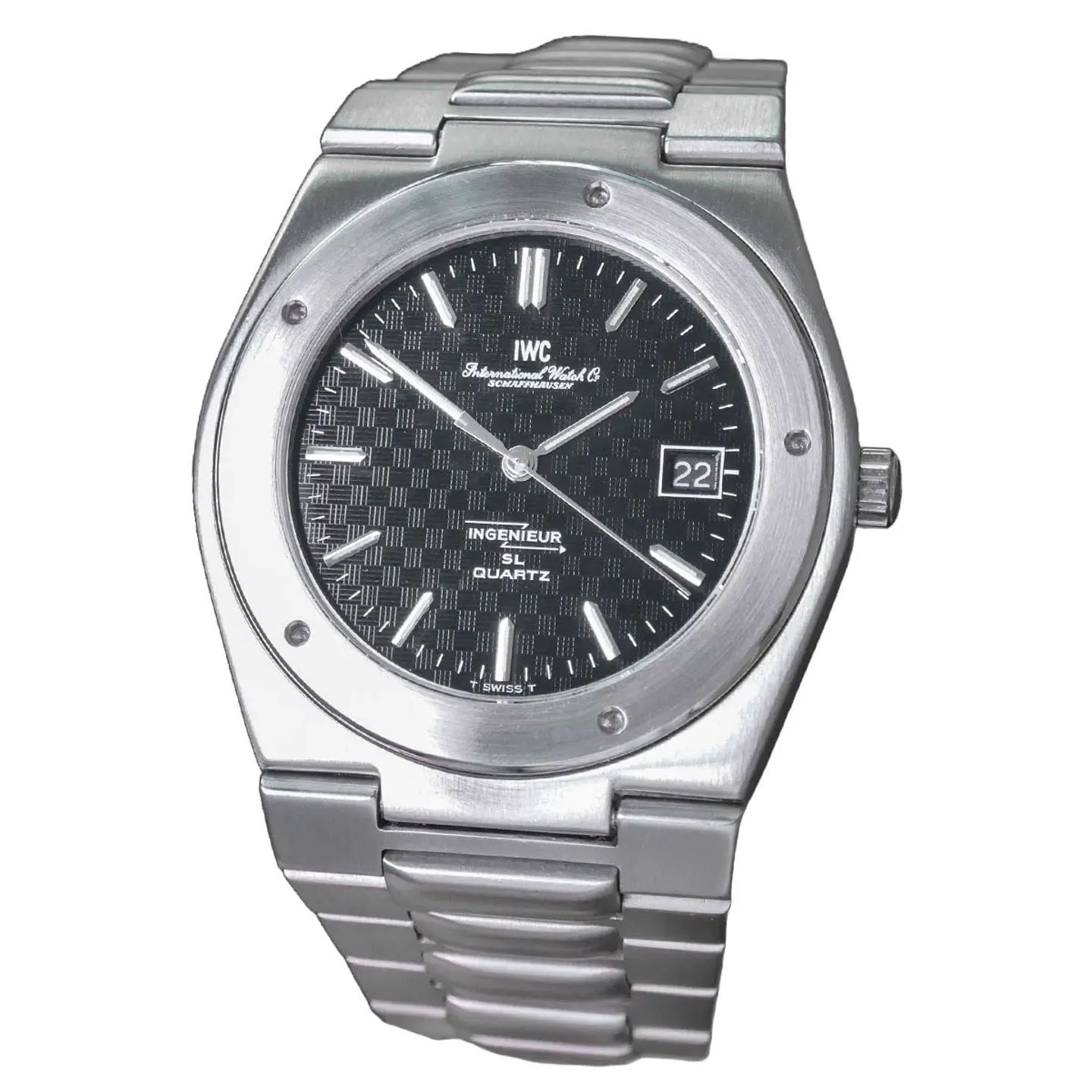 IWC Ingenieur Jumbo IW3303 (1980) - Black dial 40 mm Steel case (1/16)