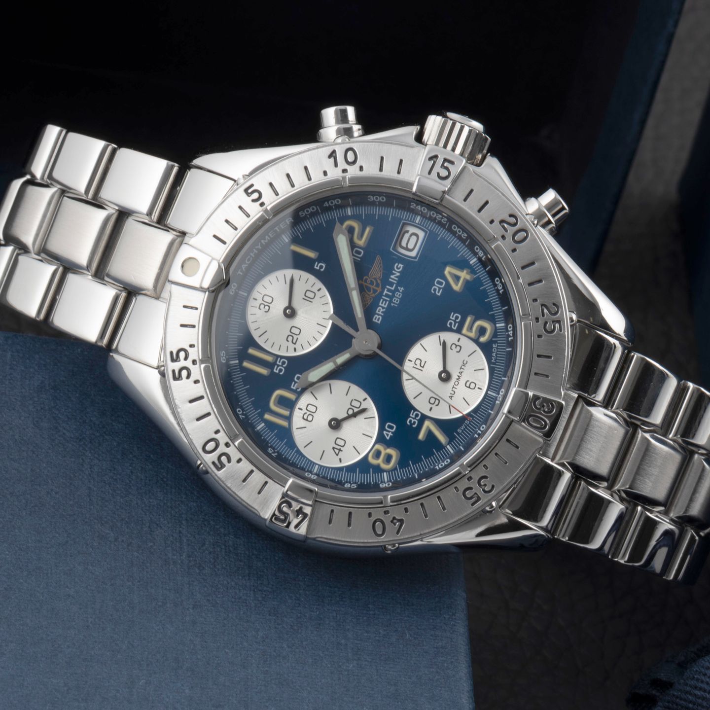 Breitling Colt Chronograph A13035.1 (Onbekend (willekeurig serienummer)) - 41mm Staal (2/8)