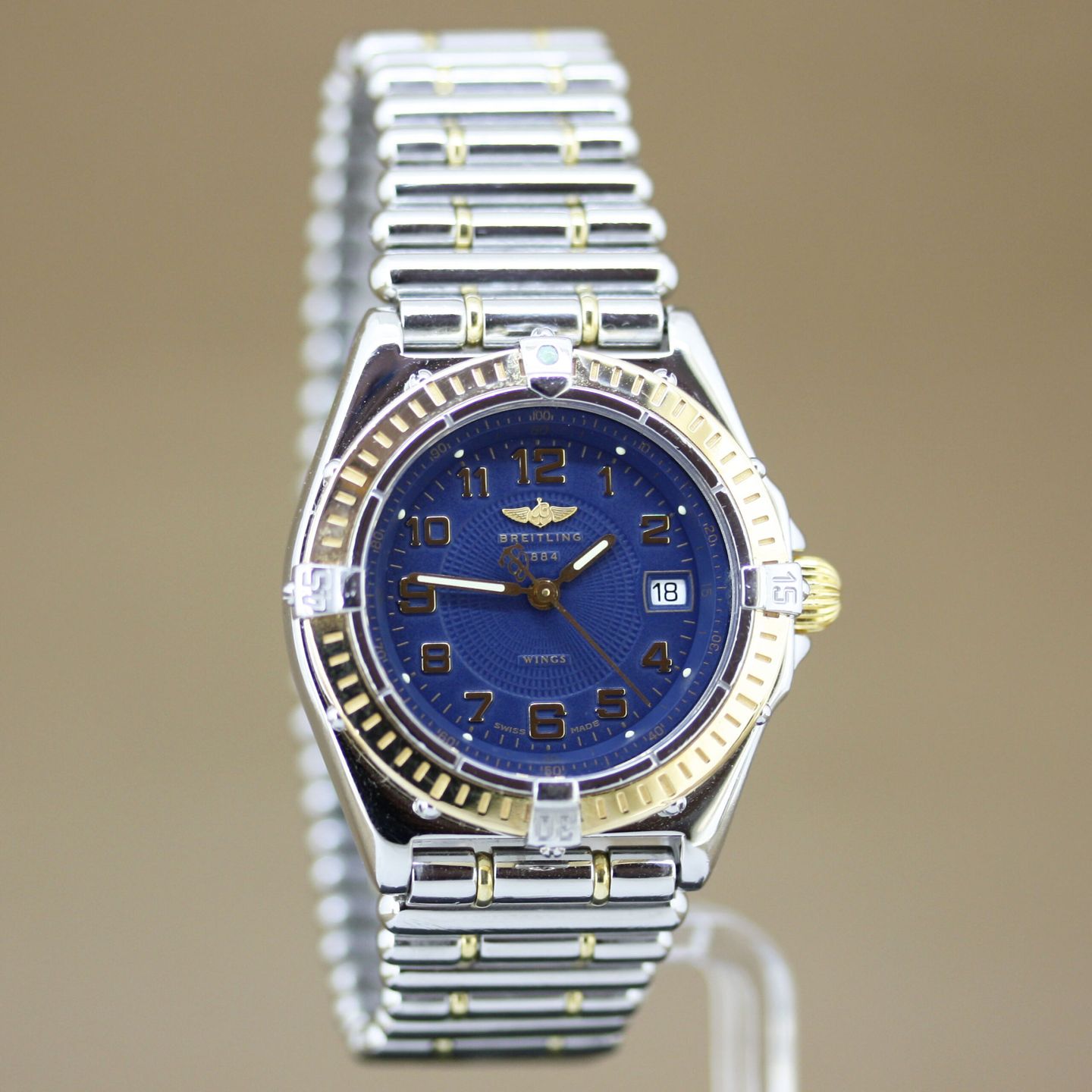 Breitling Wings Lady D67350 (2001) - 31 mm Steel case (3/8)