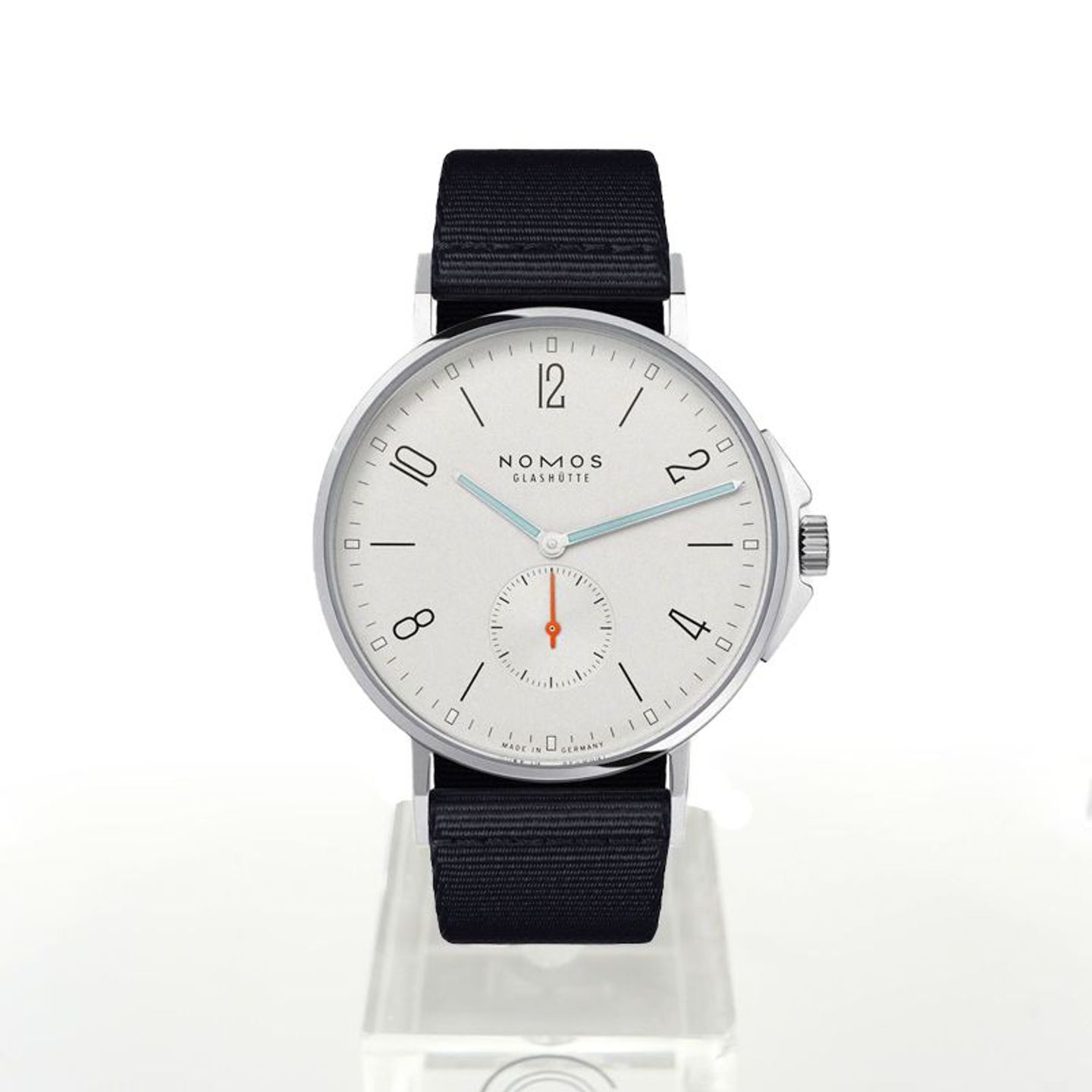 NOMOS Ahoi 550 (2024) - Wit wijzerplaat 40mm Staal (2/2)