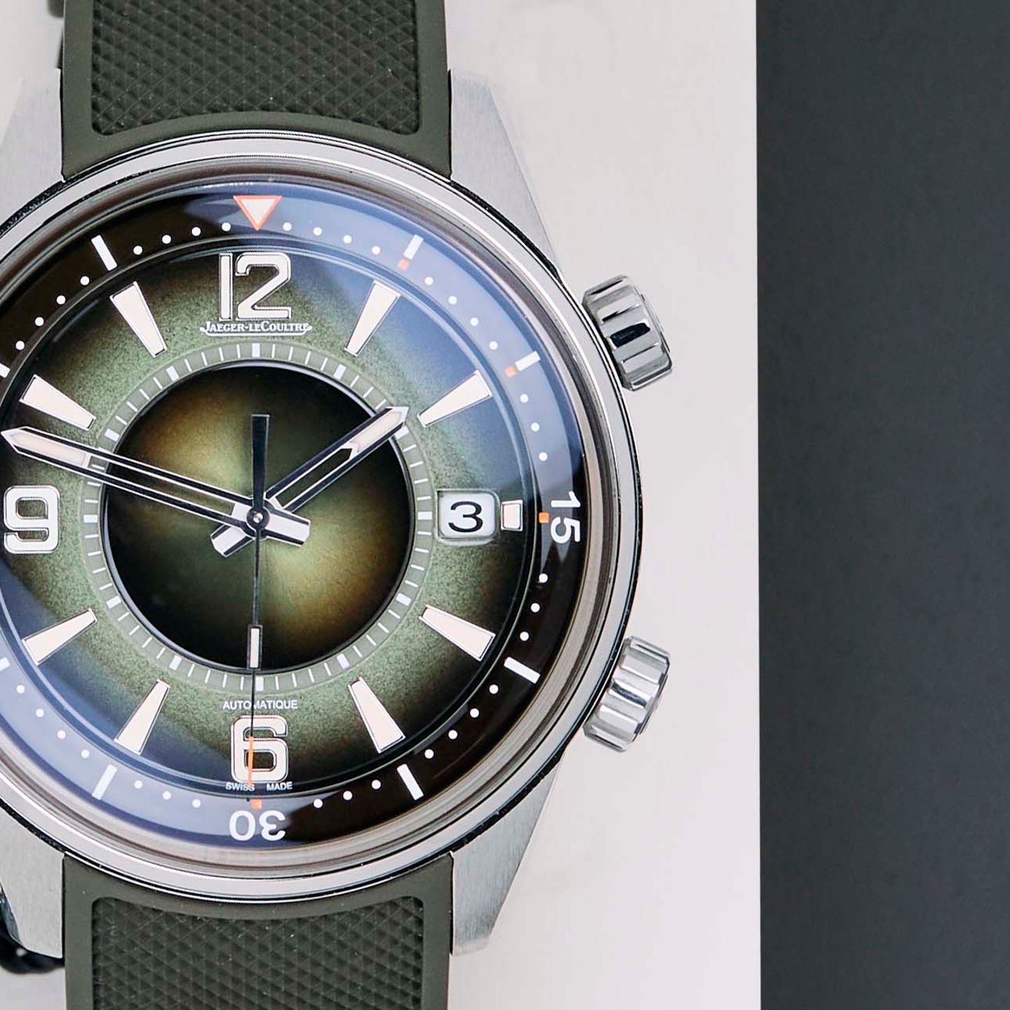 Jaeger-LeCoultre Polaris Q906863J (2022) - Green dial 42 mm Steel case (5/8)