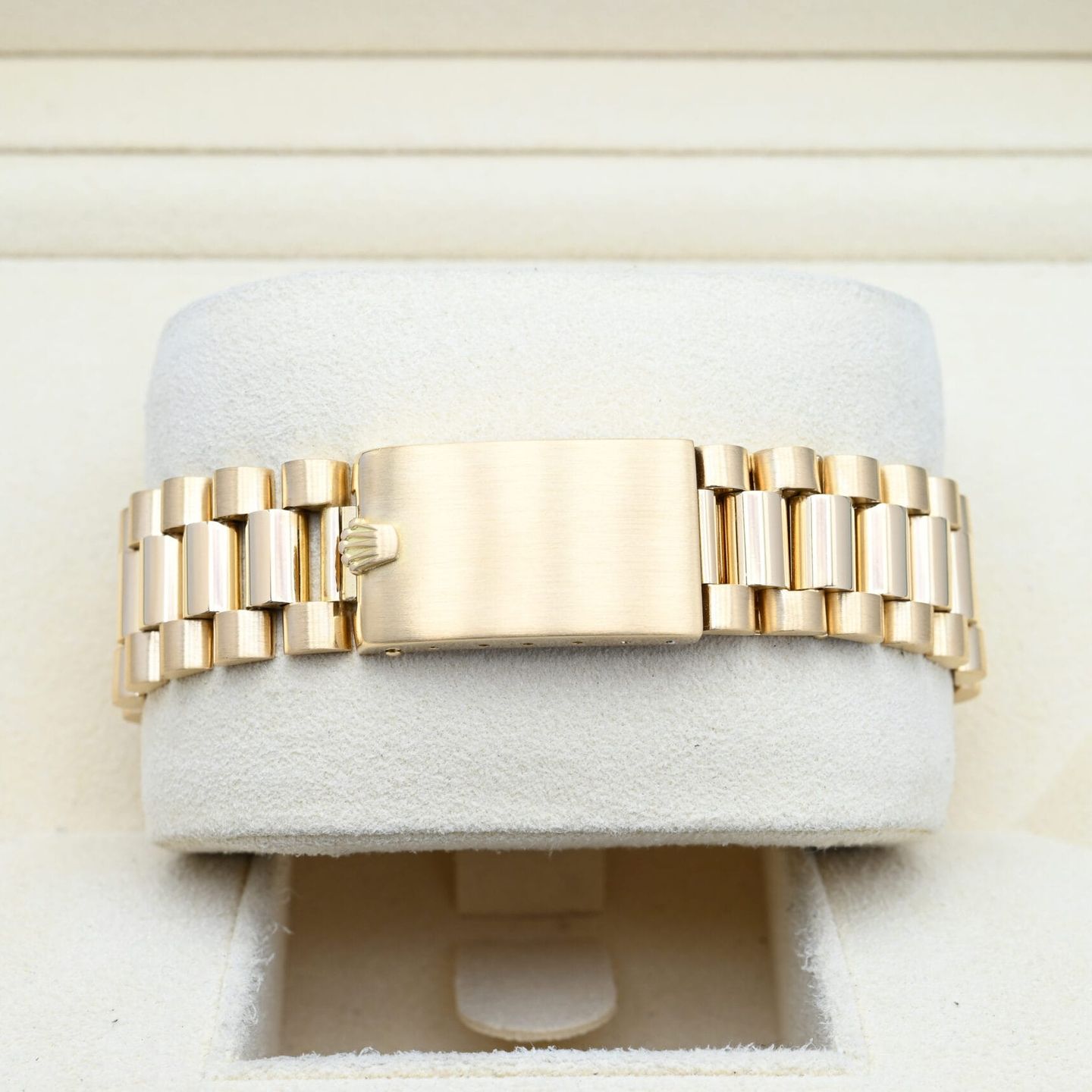 Rolex Day-Date 1803 (1974) - Champagne dial 36 mm Yellow Gold case (6/7)