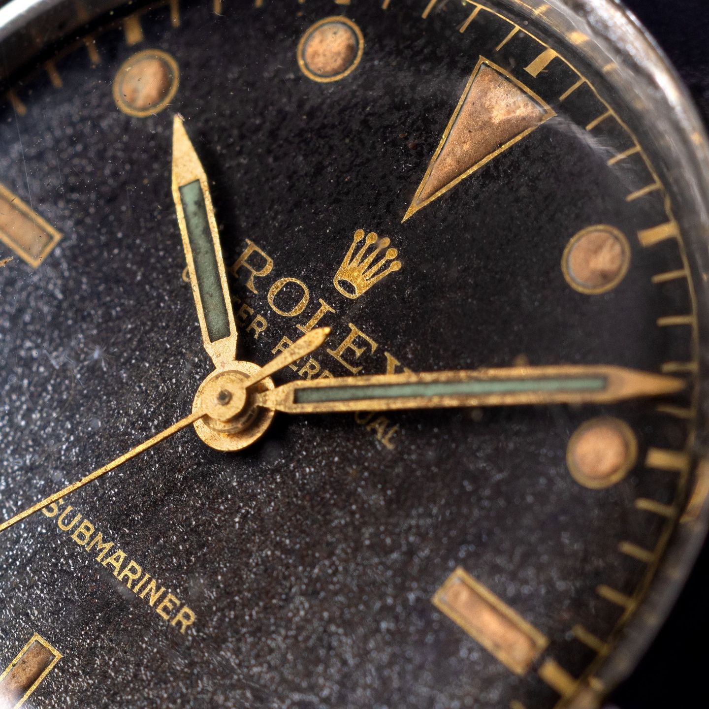 Rolex Submariner No Date 6205 (1955) - Zwart wijzerplaat 38mm Staal (7/8)