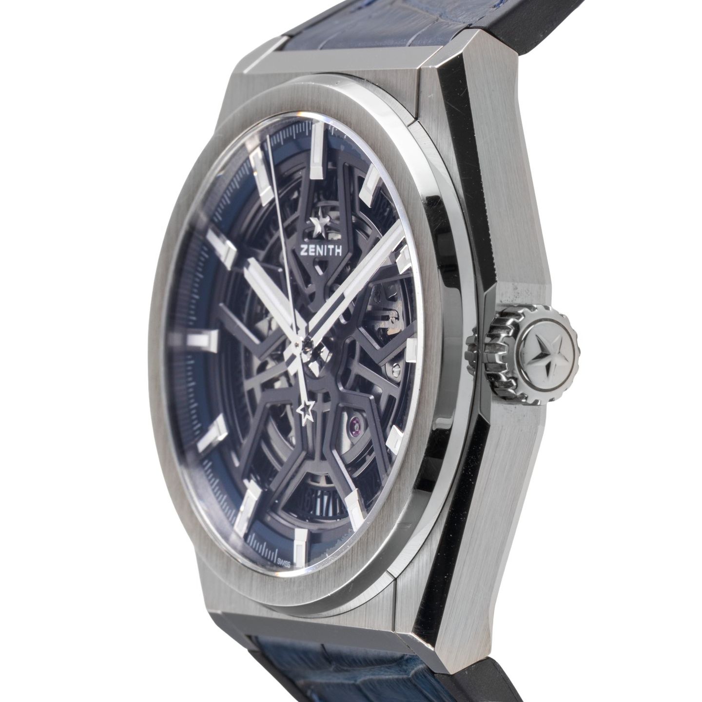 Zenith Defy 95.9000.670/78.R584 (Onbekend (willekeurig serienummer)) - Transparant wijzerplaat 41mm Titanium (6/8)