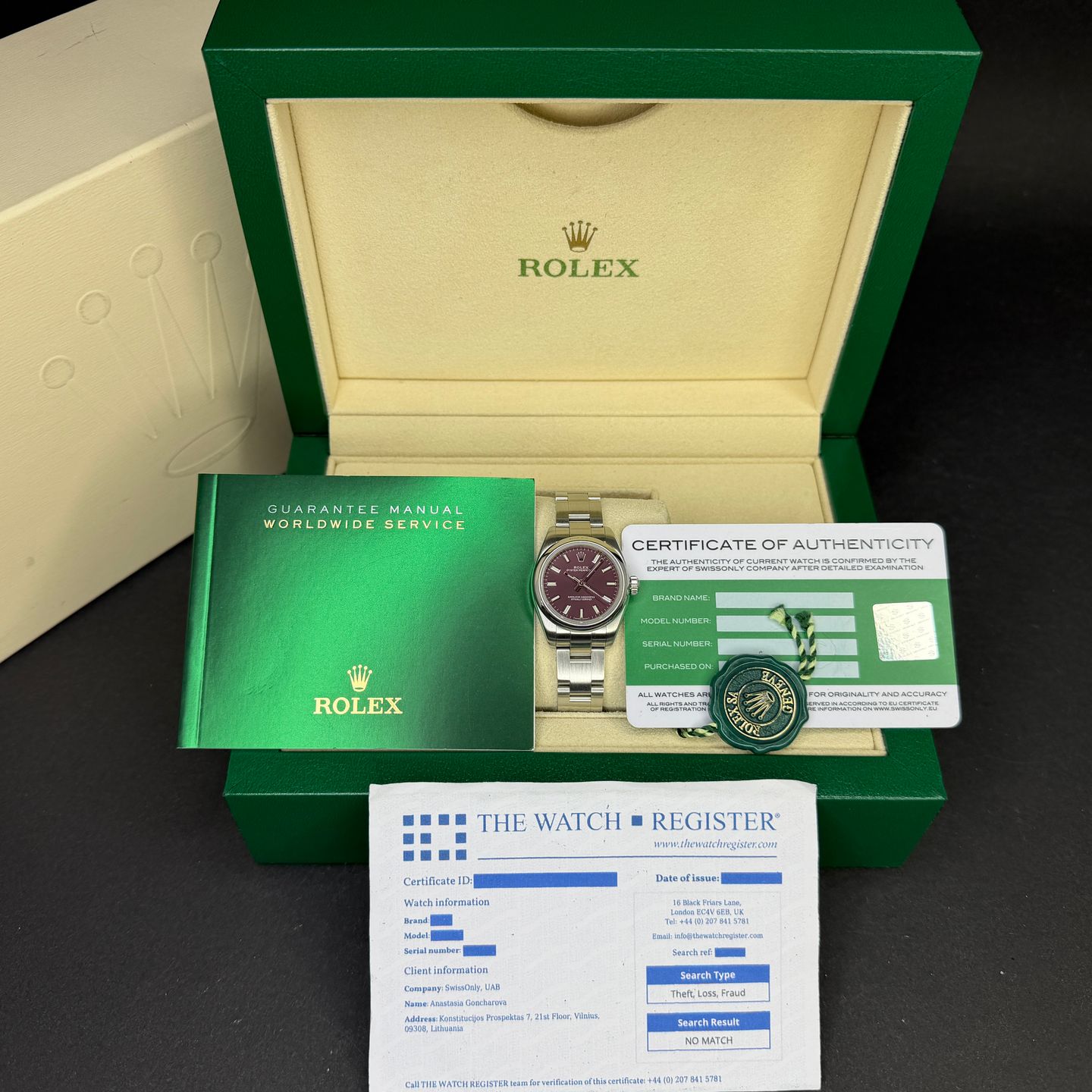 Rolex Oyster Perpetual 26 176200 - (3/8)