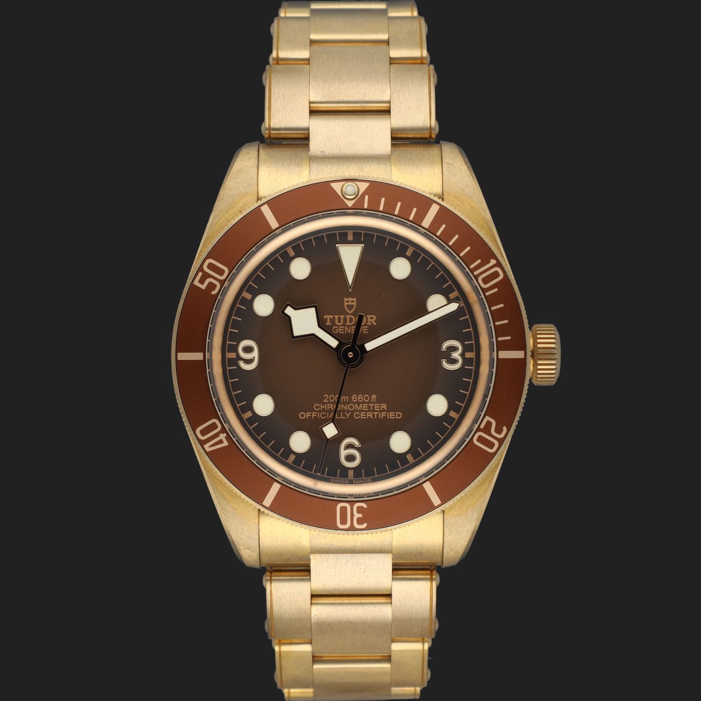 Tudor Black Bay Bronze 79012M (2022) - Brown dial 39 mm Bronze case (3/8)