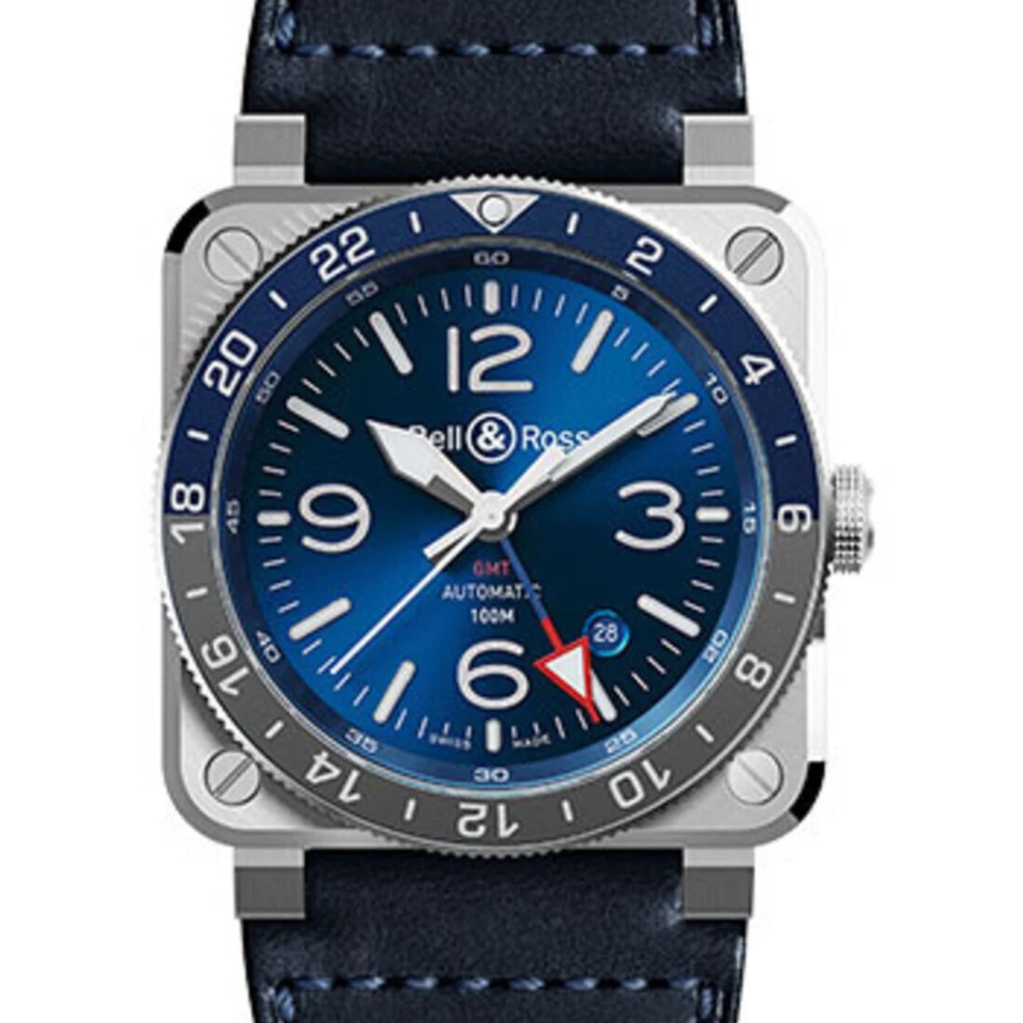 Bell & Ross BR 03 BR0393-BLU-ST/SCA - (1/2)