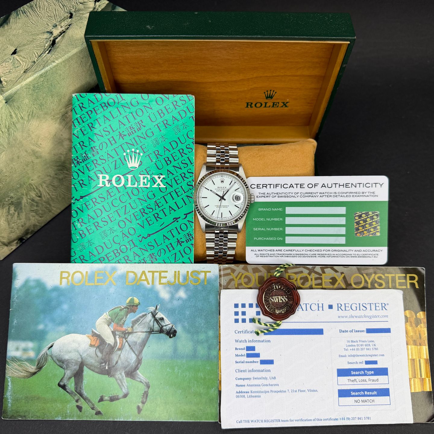 Rolex Datejust 36 16234 (1990) - 36 mm Steel case (3/8)