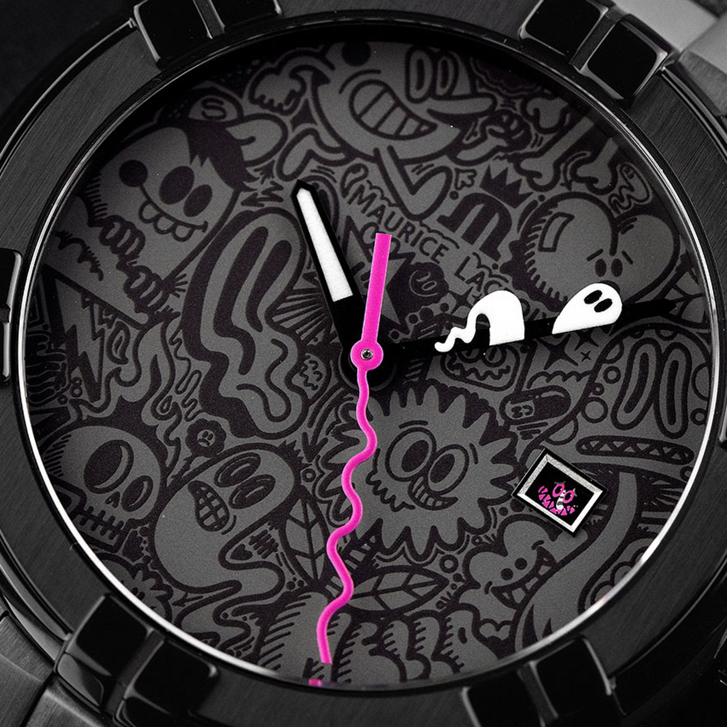 Maurice Lacroix Aikon AI6006-PVY11-170-1 (Unknown (random serial)) - Black dial 35 mm Steel case (3/7)