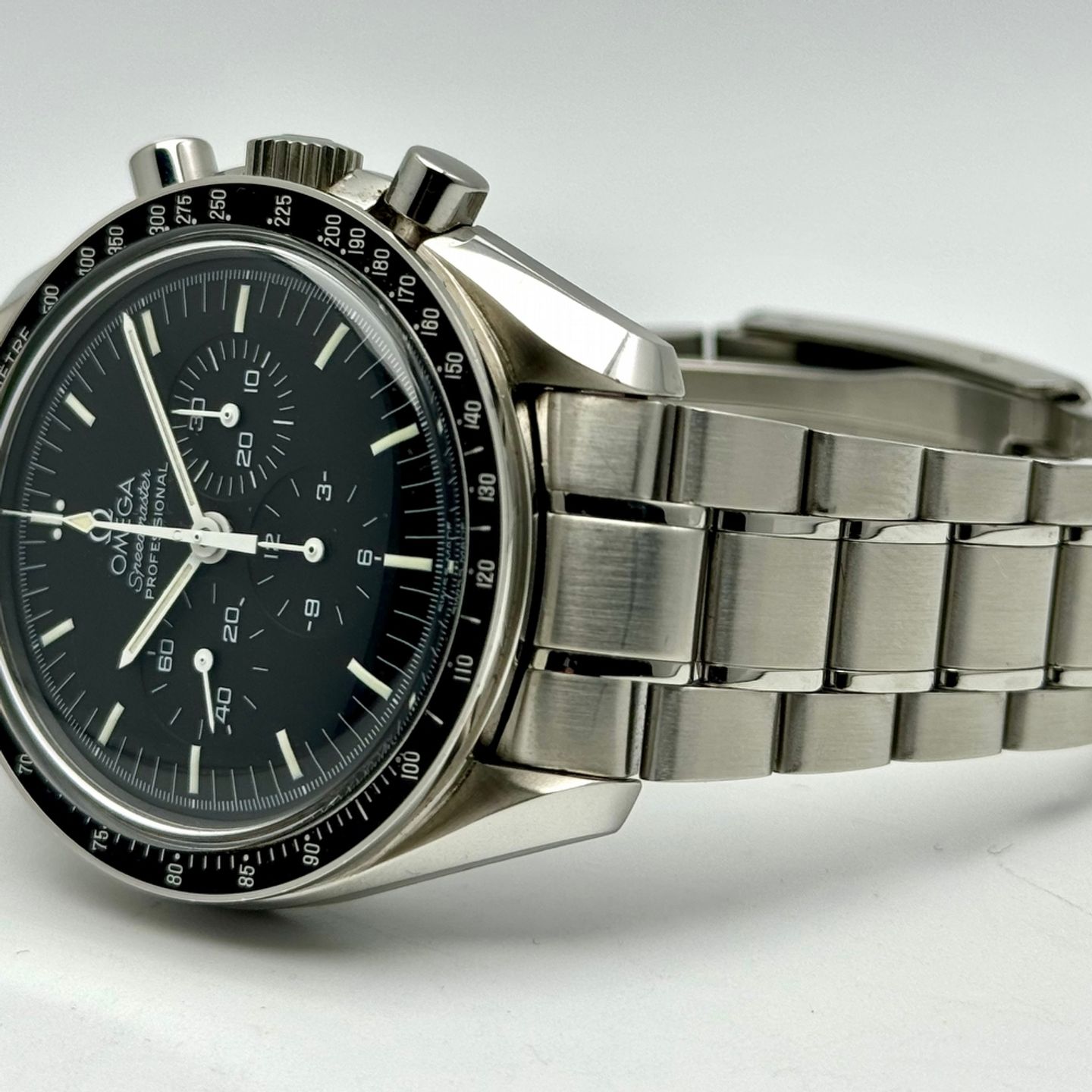 Omega Speedmaster Professional Moonwatch 3572.50.00 (1998) - Zwart wijzerplaat 42mm Staal (10/10)