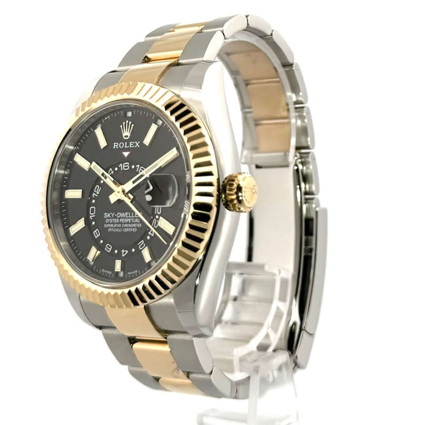 Rolex Sky-Dweller 326933 (2022) - Zwart wijzerplaat 42mm Staal (3/7)