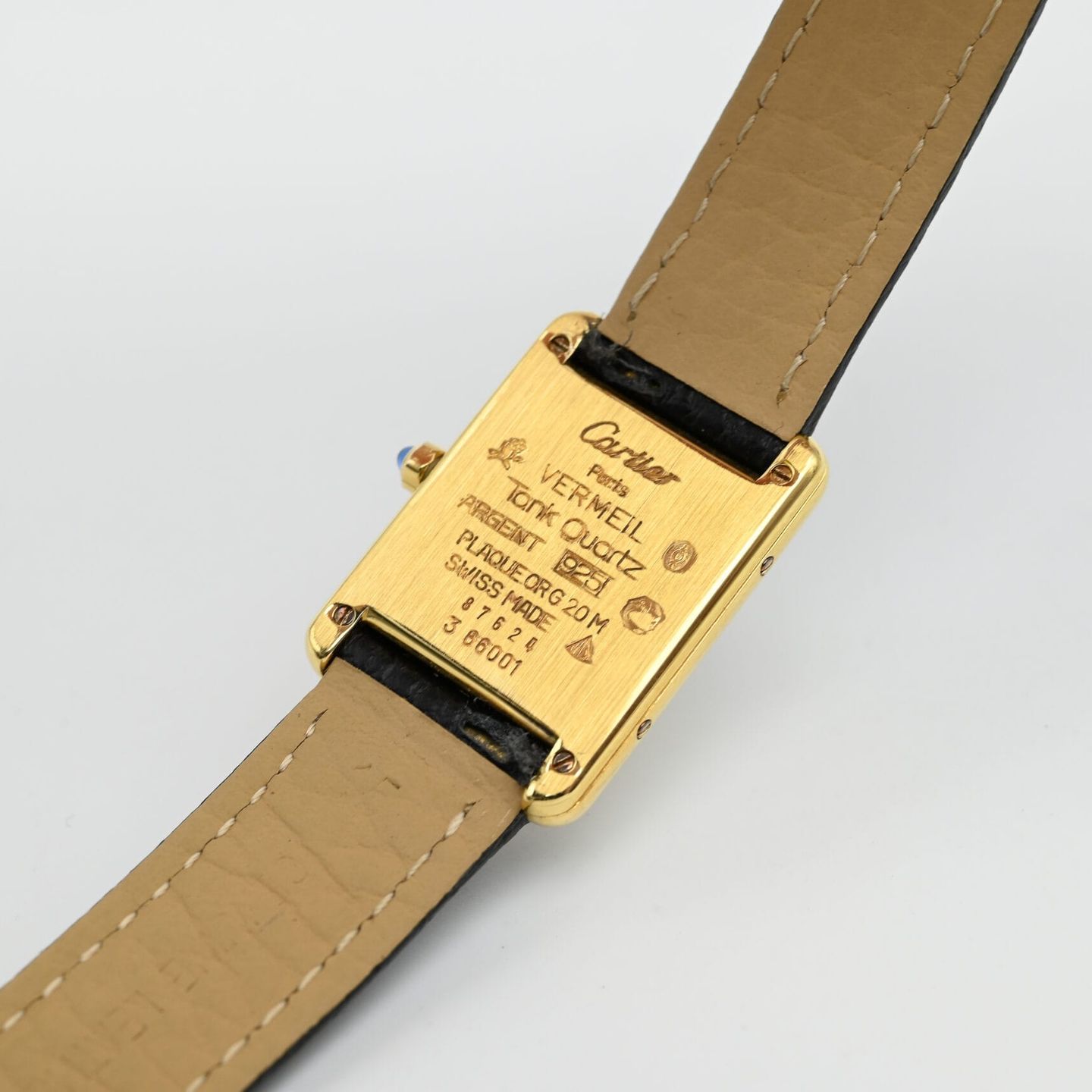 Cartier Tank Vermeil 366001 - (7/8)