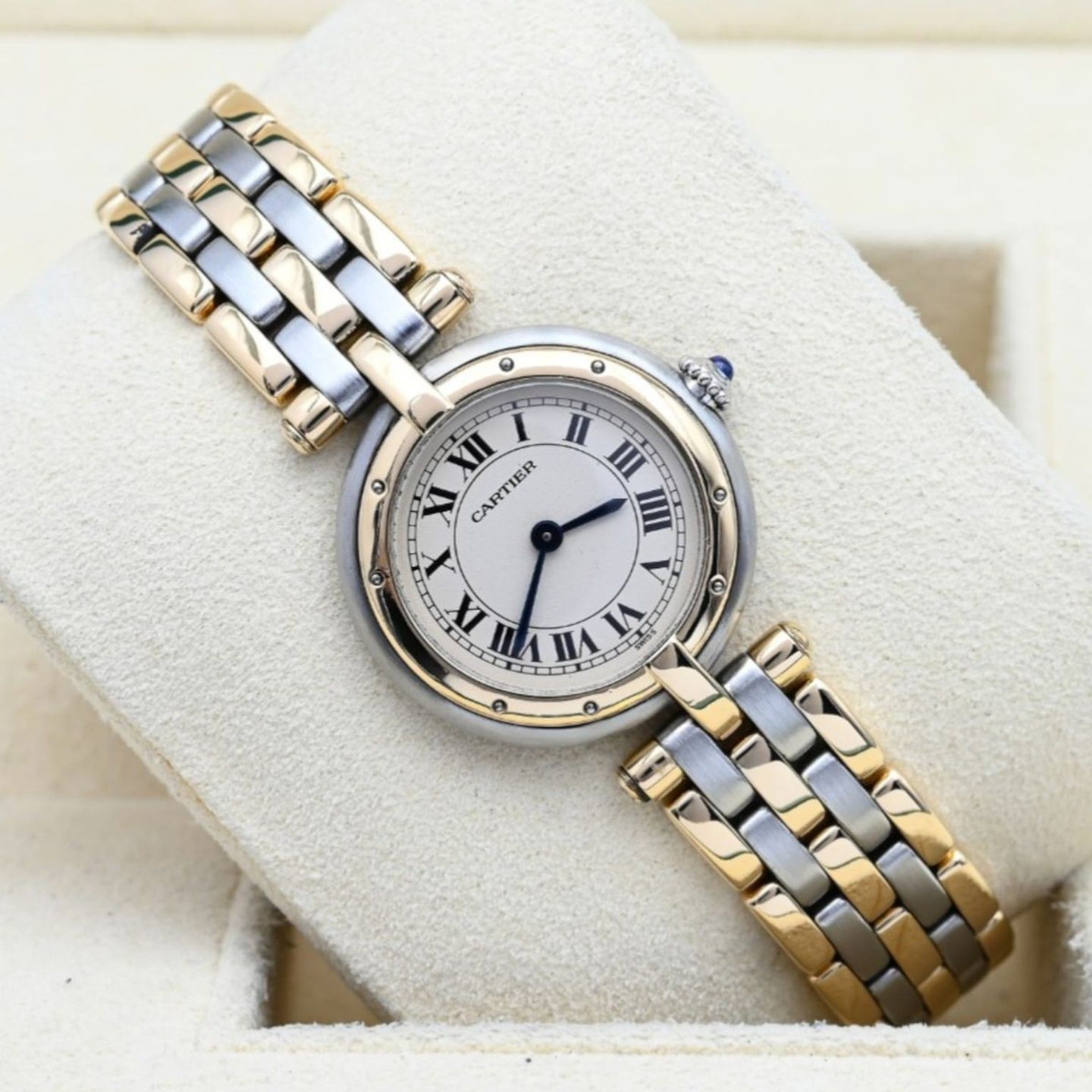 Cartier Panthère 66920 (Unknown (random serial)) - White dial 24 mm (1/8)