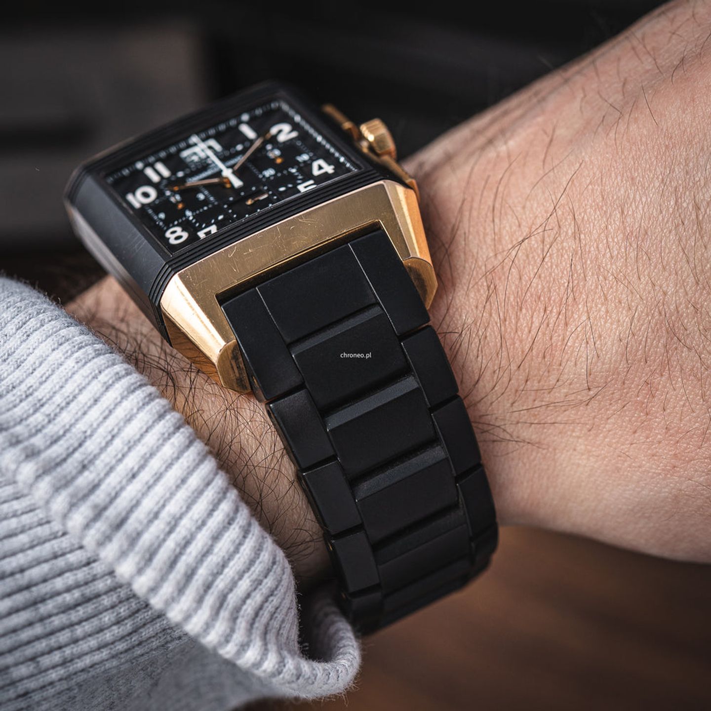 Unknown Unknown 231.L.50 (Unknown (random serial)) - Black dial 36 mm Rose Gold case (7/8)