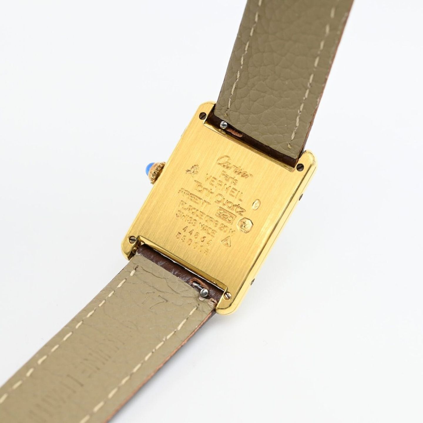 Cartier Tank Vermeil 590005 (Unknown (random serial)) - 23 mm (7/8)