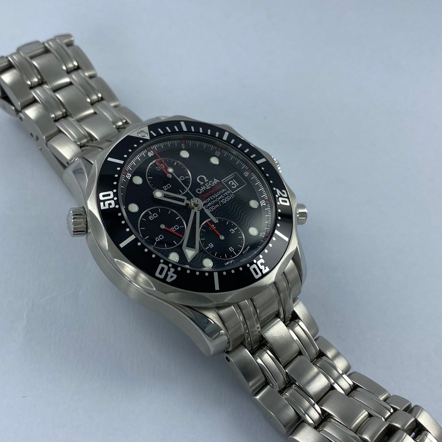 Omega Seamaster Diver 300 M 213.30.42.40.01.001 (Unknown (random serial)) - Black dial 42 mm Steel case (5/7)