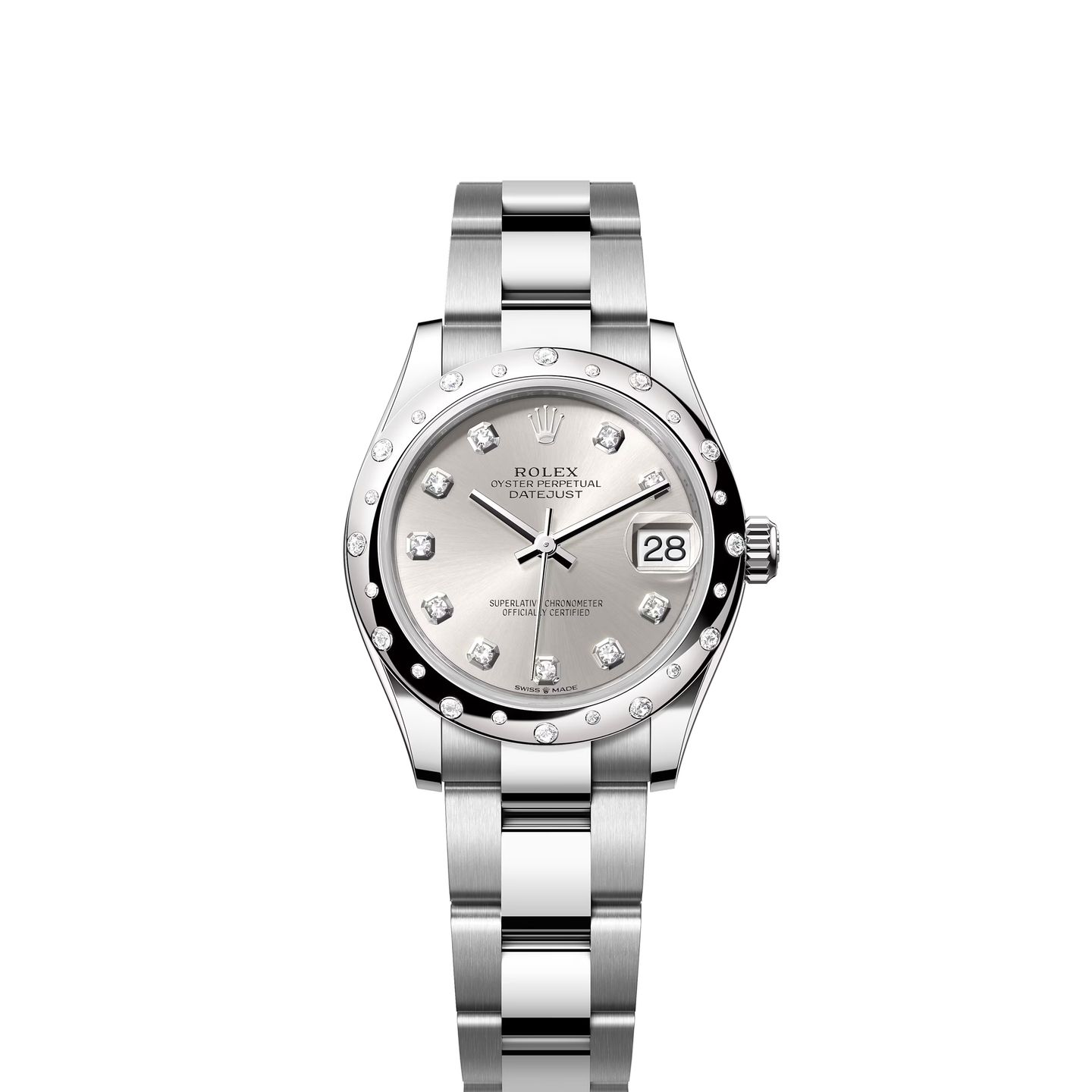 Rolex Datejust 31 278344RBR (2024) - Zilver wijzerplaat 31mm Staal (1/1)