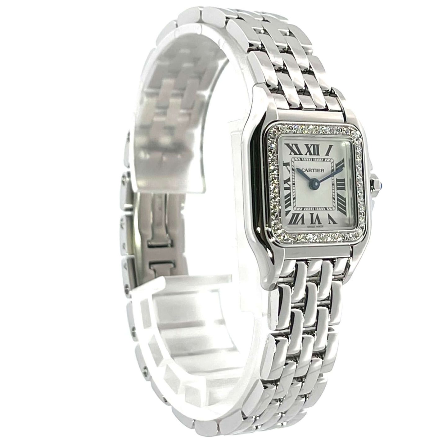 Cartier Panthère W4PN0007 (2024) - Wit wijzerplaat 30mm Staal (4/8)