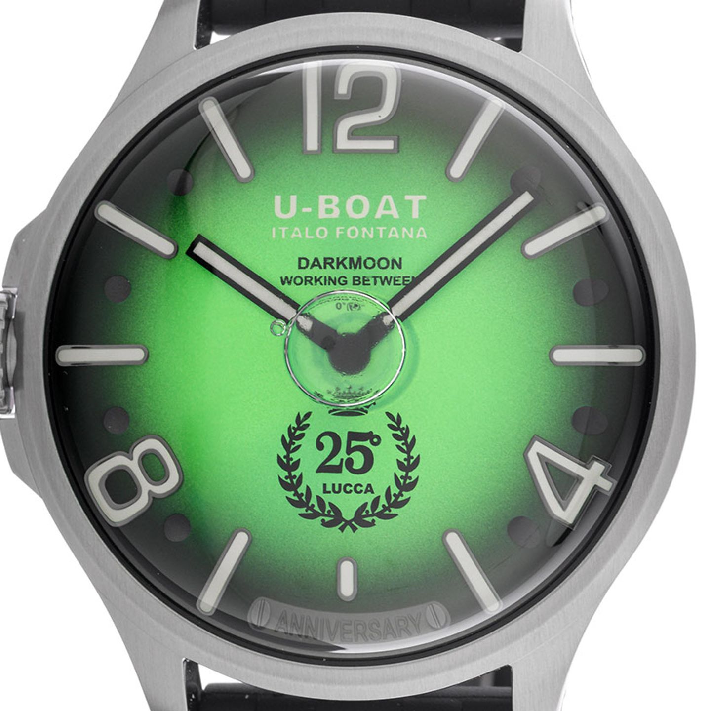 U-Boat Darkmoon 2031 (Onbekend (willekeurig serienummer)) - Groen wijzerplaat 47mm Staal (1/7)