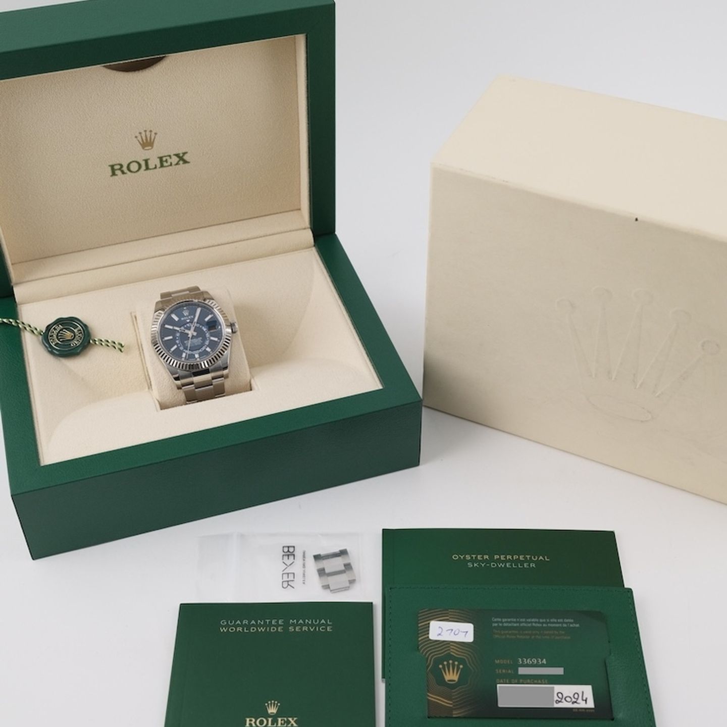 Rolex Sky-Dweller 336934 (2024) - 42 mm Steel case (8/8)