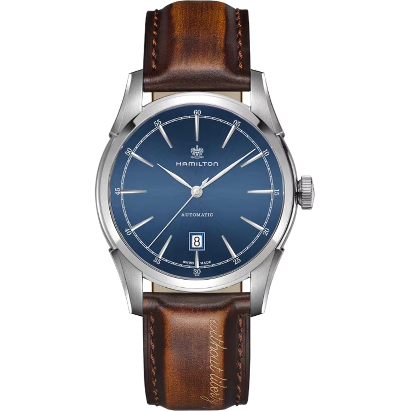 Hamilton Spirit of Liberty H42415541 (2026) - Blauw wijzerplaat 42mm Staal (1/1)
