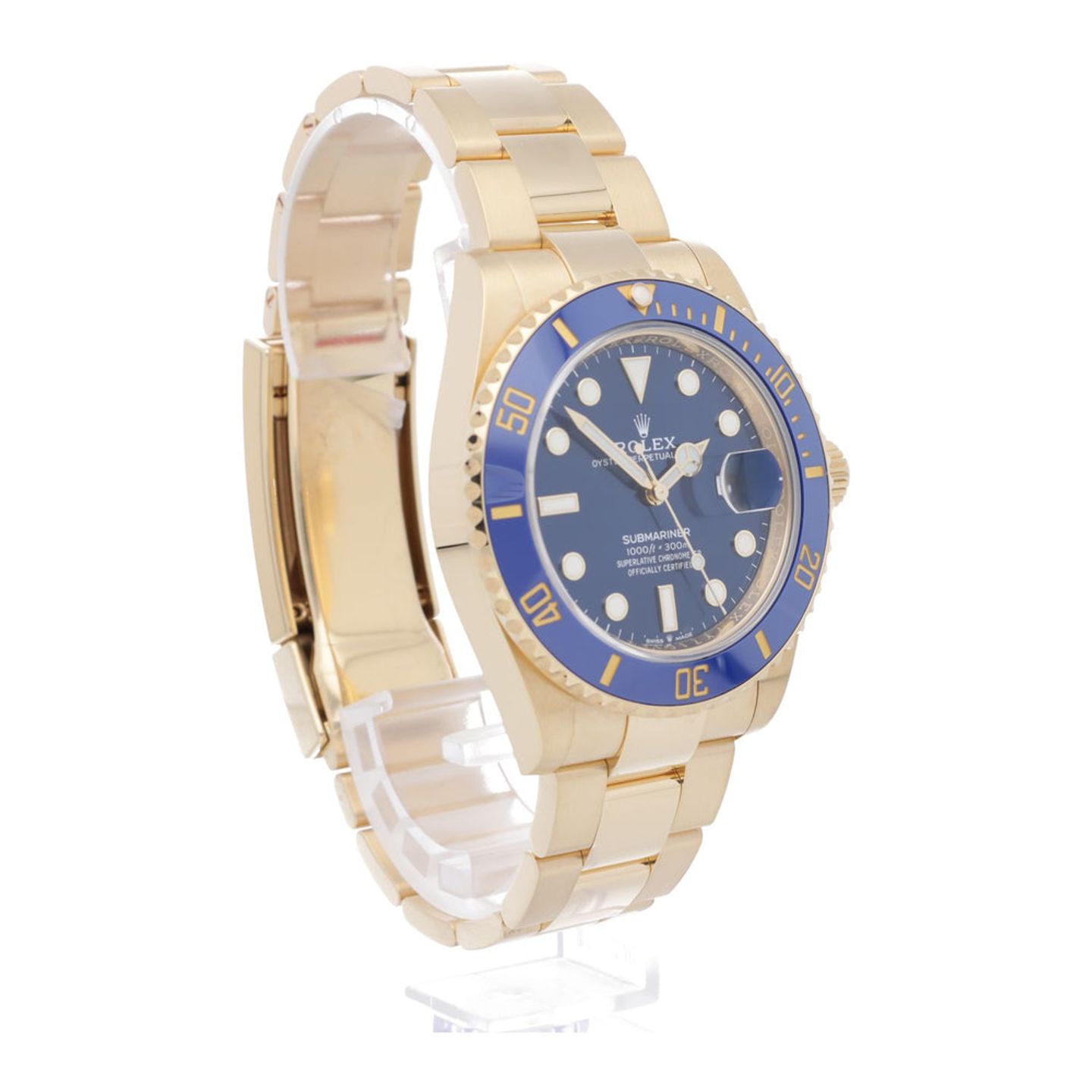 Rolex Submariner Date 126618LB (2024) - Blue dial 41 mm Yellow Gold case (7/7)