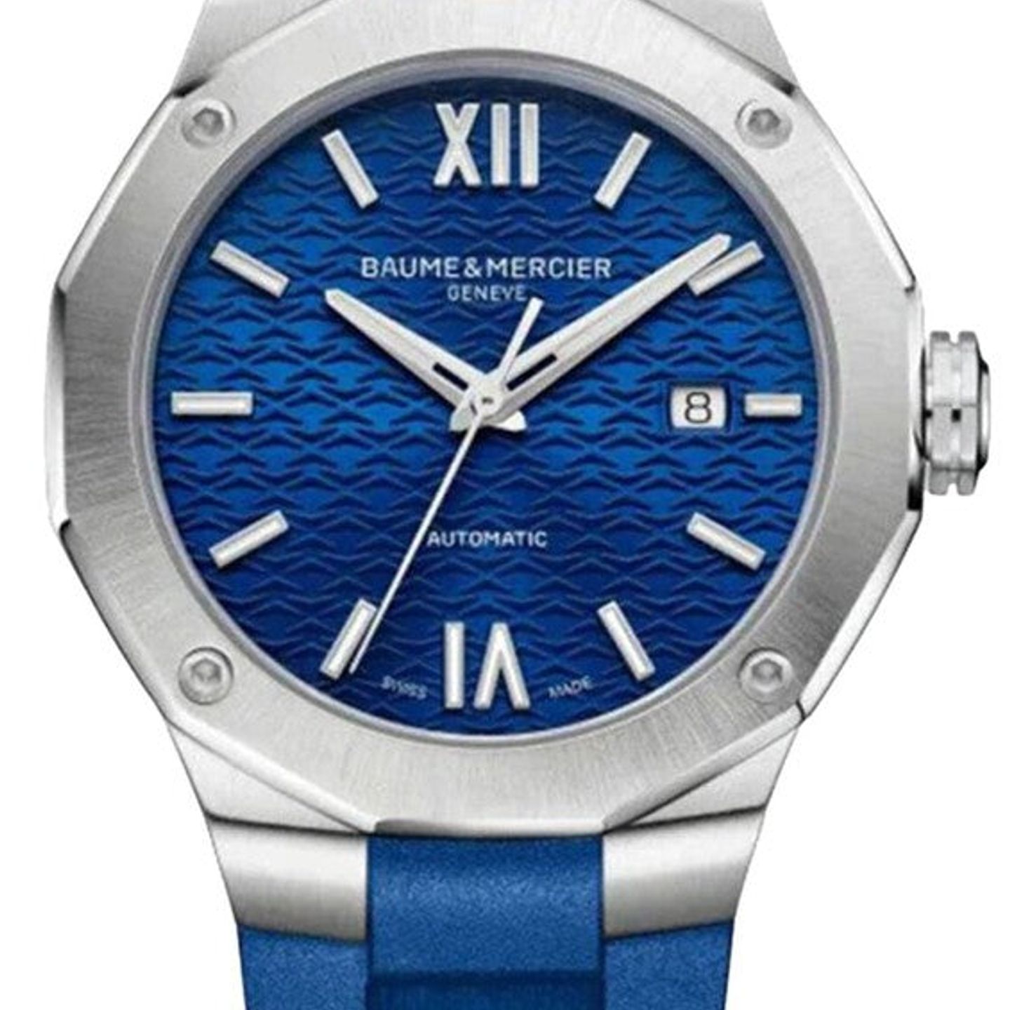 Baume & Mercier Riviera M0A10619 (2026) - Blauw wijzerplaat 42mm Staal (1/1)