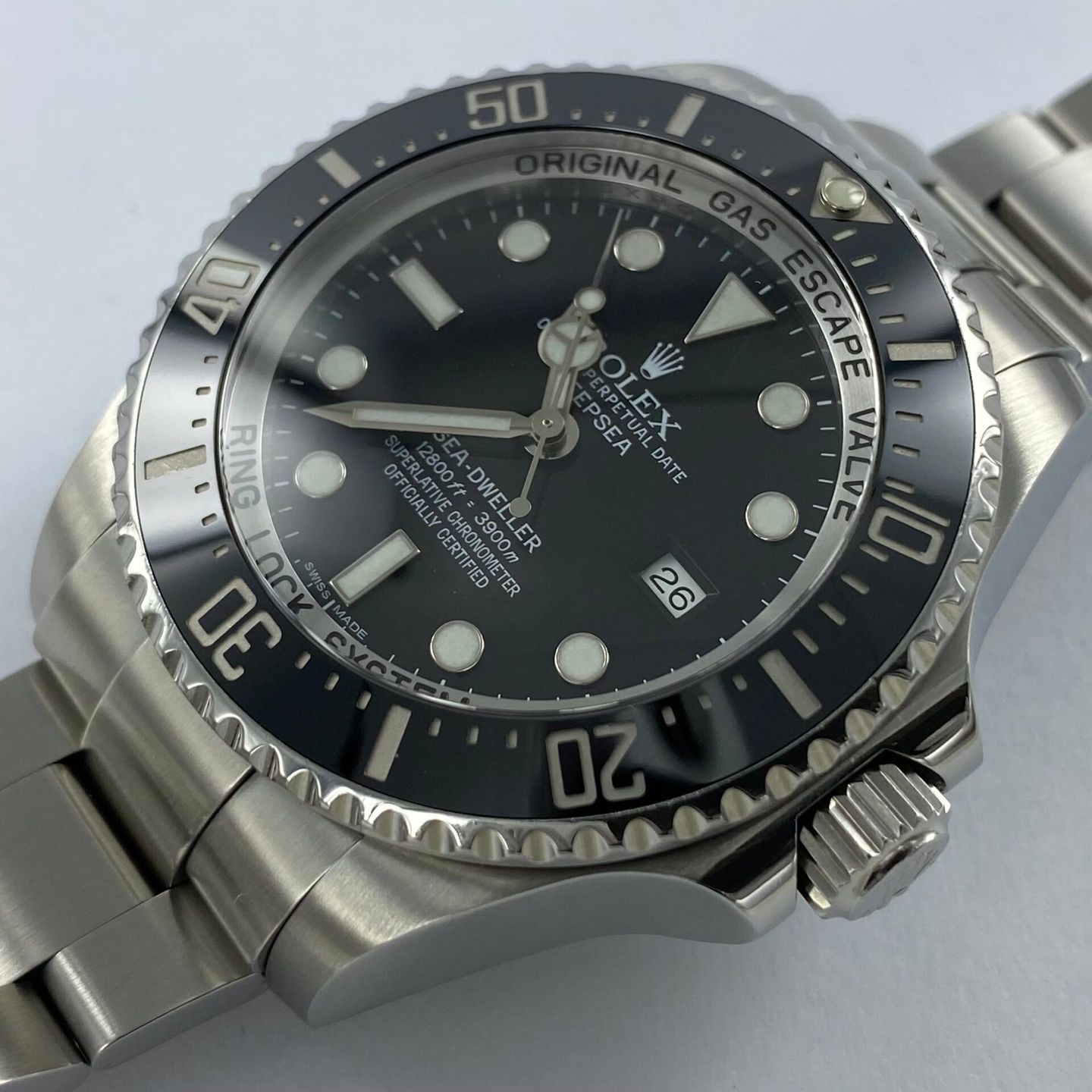 Rolex Sea-Dweller Deepsea 116660 (2012) - Zwart wijzerplaat 44mm Staal (4/6)