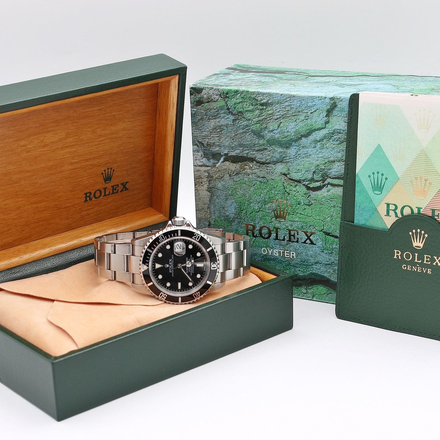 Rolex Submariner Date 16610T (2006) - 40mm Staal (2/8)