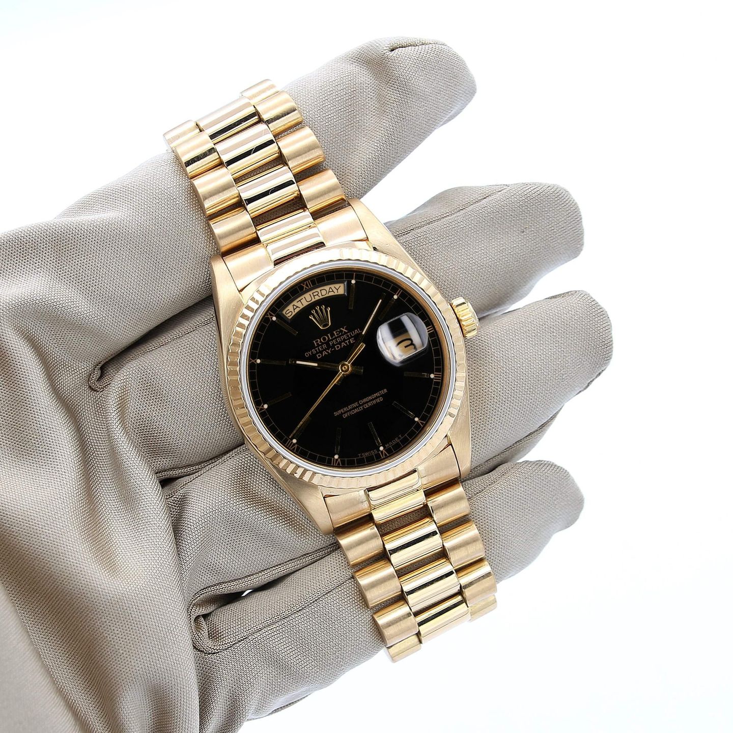 Rolex Day-Date 36 18038 (Onbekend (willekeurig serienummer)) - 36mm Geelgoud (3/7)