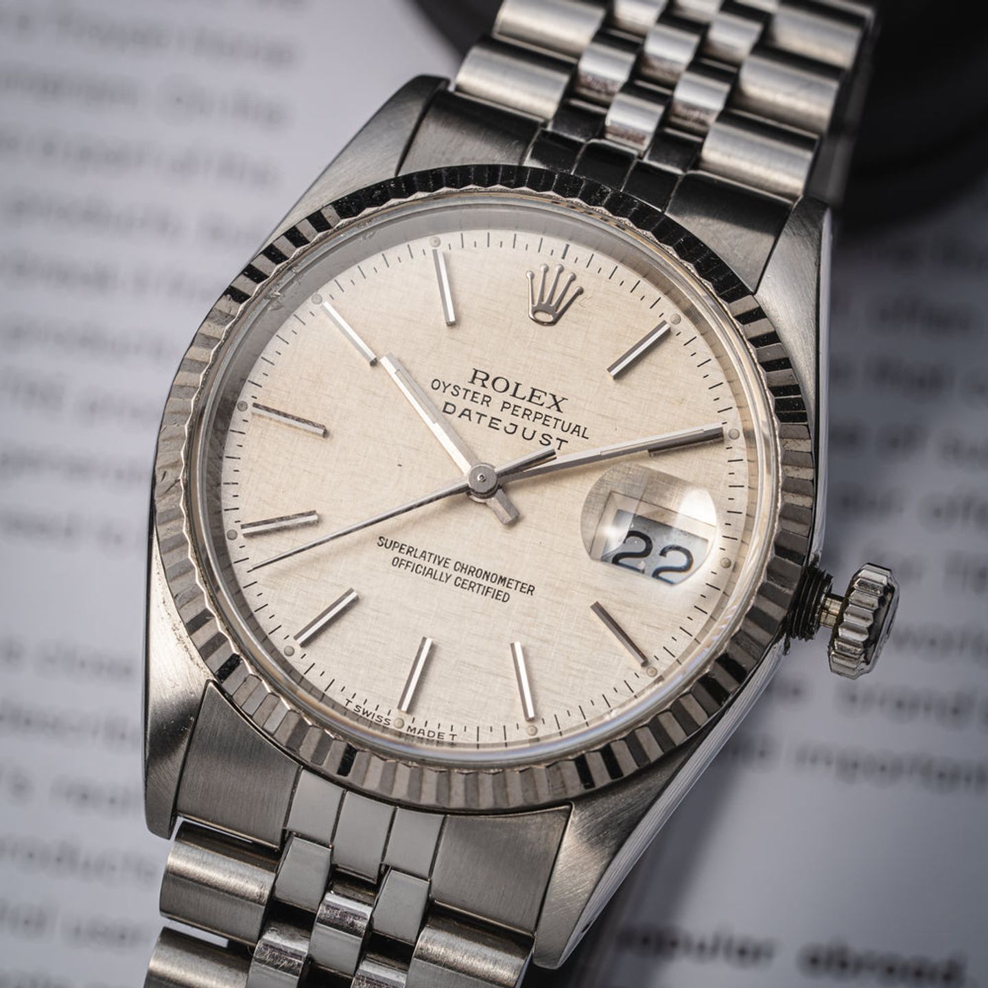 Rolex Datejust 36 16234 (1991) - 36 mm Steel case (2/8)