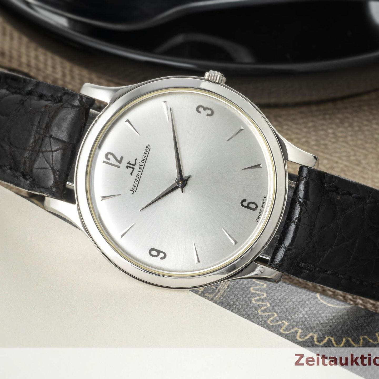 Jaeger-LeCoultre Master Ultra Thin 145.8.79 (1996) - Silver dial 34 mm Steel case (1/8)