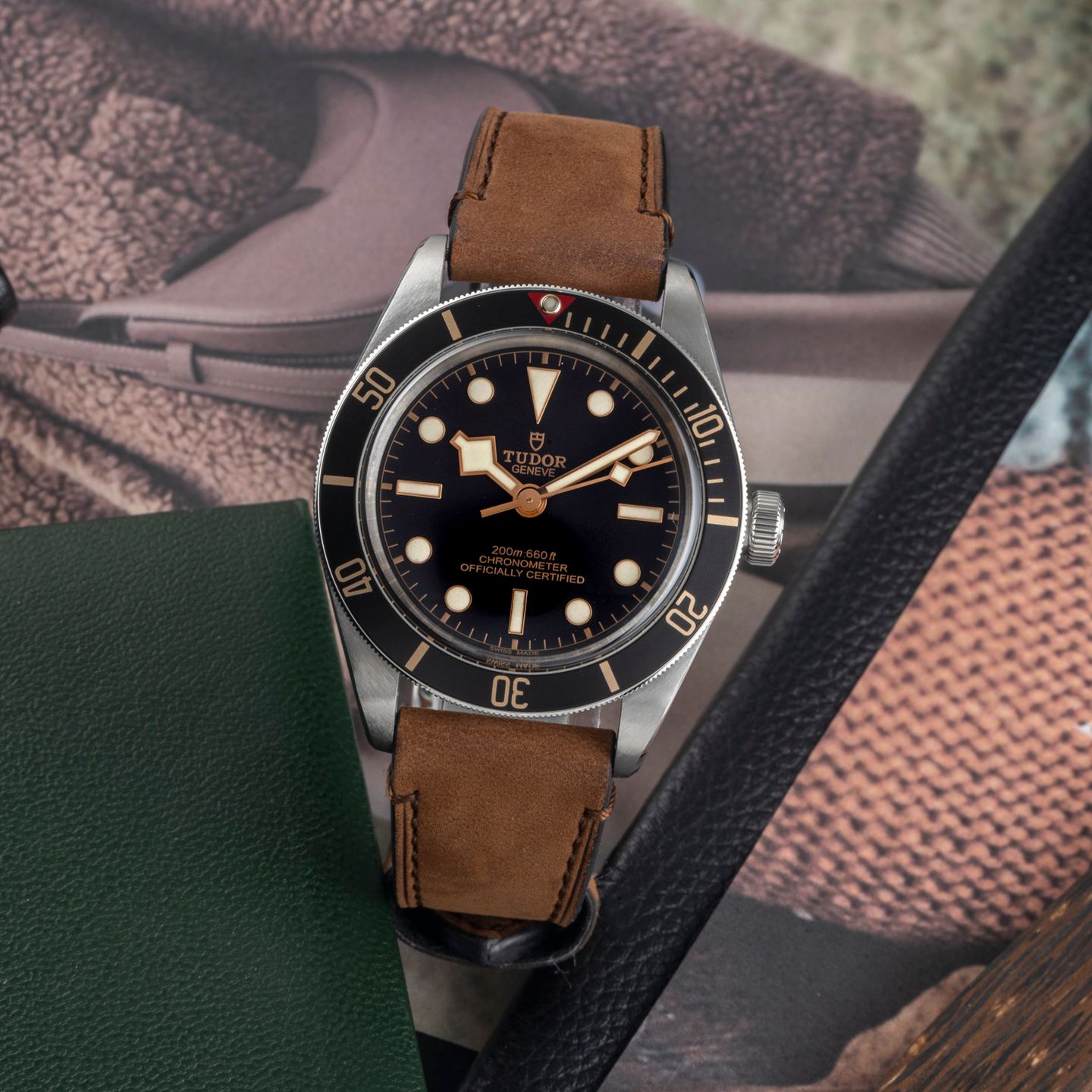 Tudor Black Bay Fifty-Eight 79030N (Unknown (random serial)) - Black dial 39 mm Steel case (1/8)