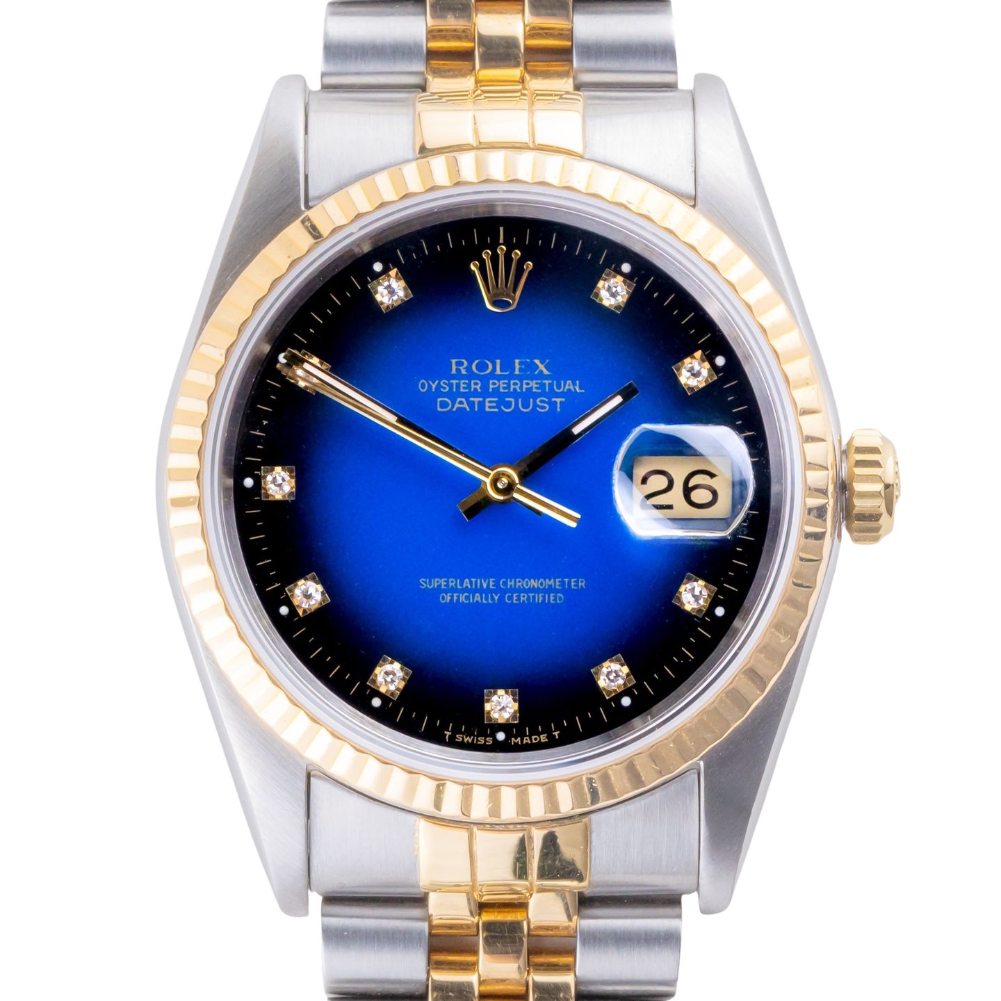 Rolex Datejust 36 16233 (1993) - 36mm Goud/Staal (3/8)