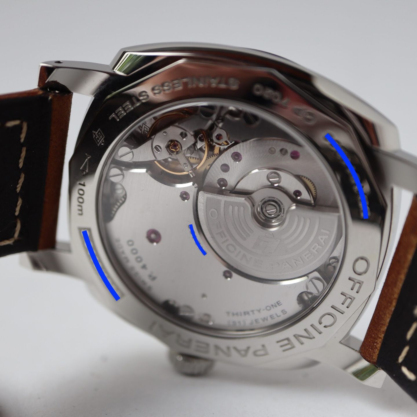 Panerai Radiomir 1940 3 Days Automatic PAM00655 (2016) - White dial 42 mm Steel case (8/8)