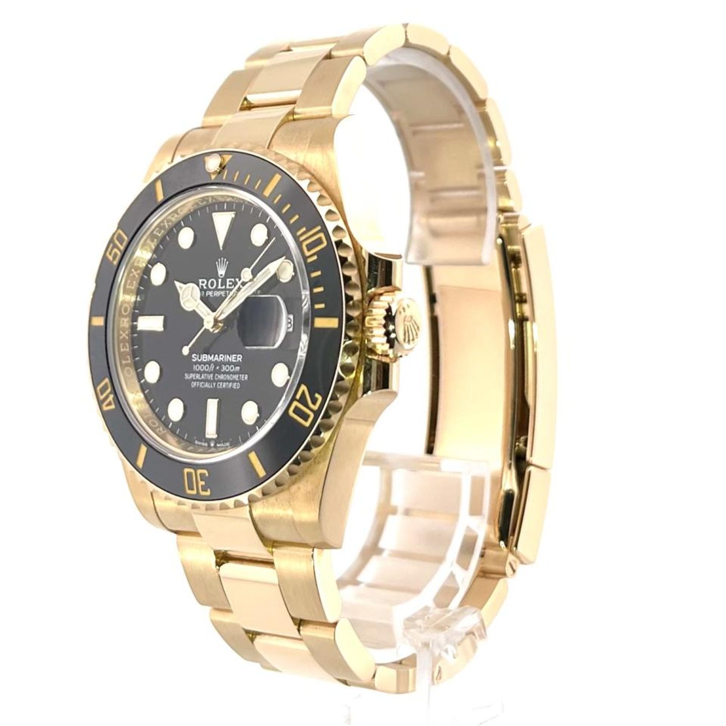 Rolex Submariner Date 126618LN (2022) - Black dial 41 mm Yellow Gold case (3/8)