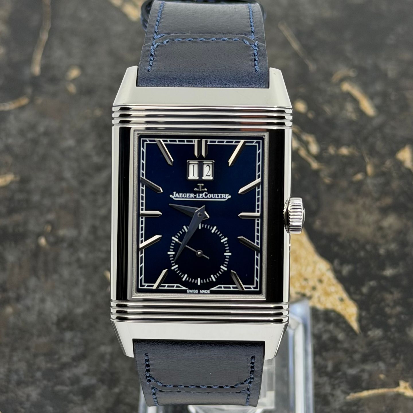Jaeger-LeCoultre Reverso Q714845J (2026) - Blue dial 30 mm Steel case (2/8)